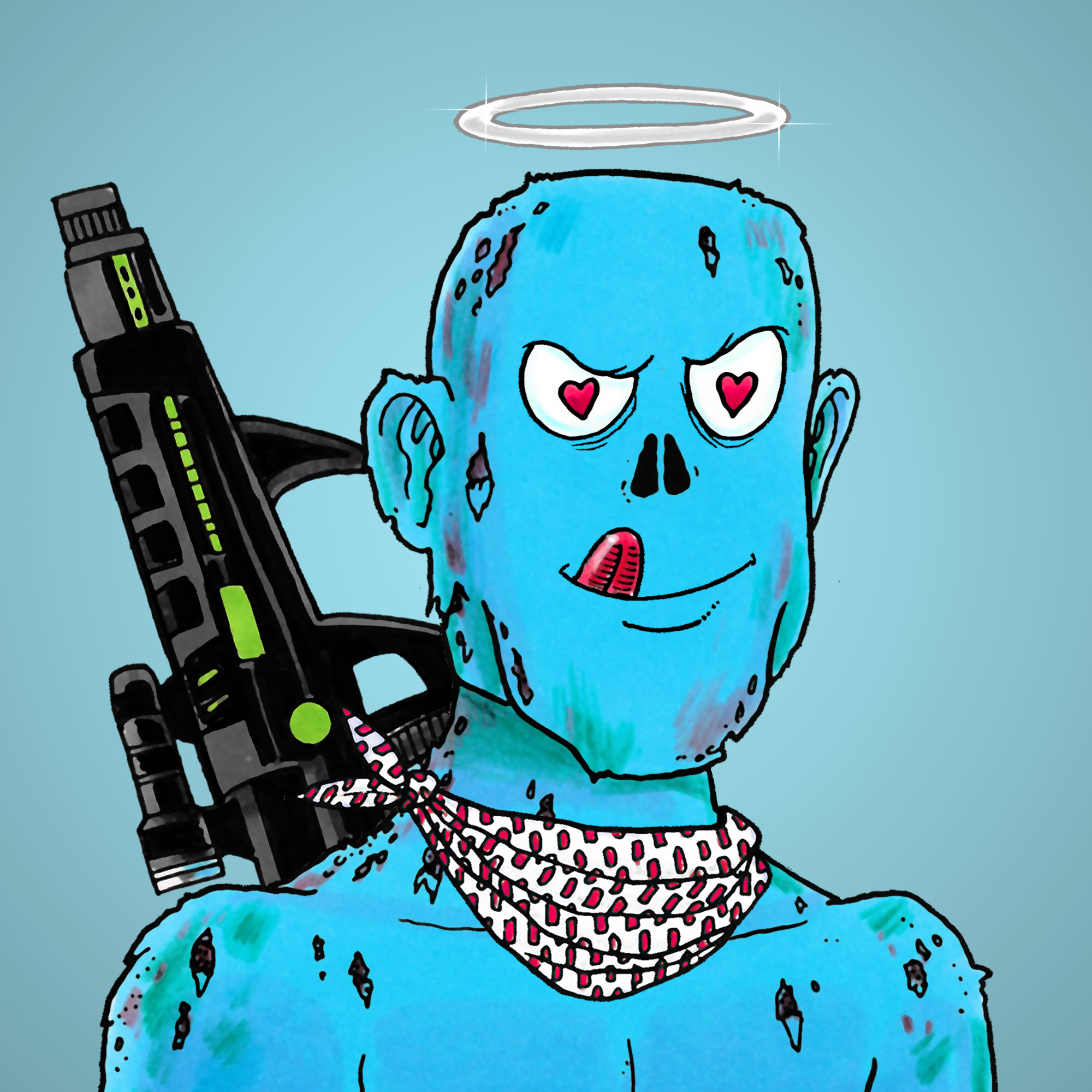 George Trosley - Jungle Freaks - Jungle Freak 1479 - NFT # 1479