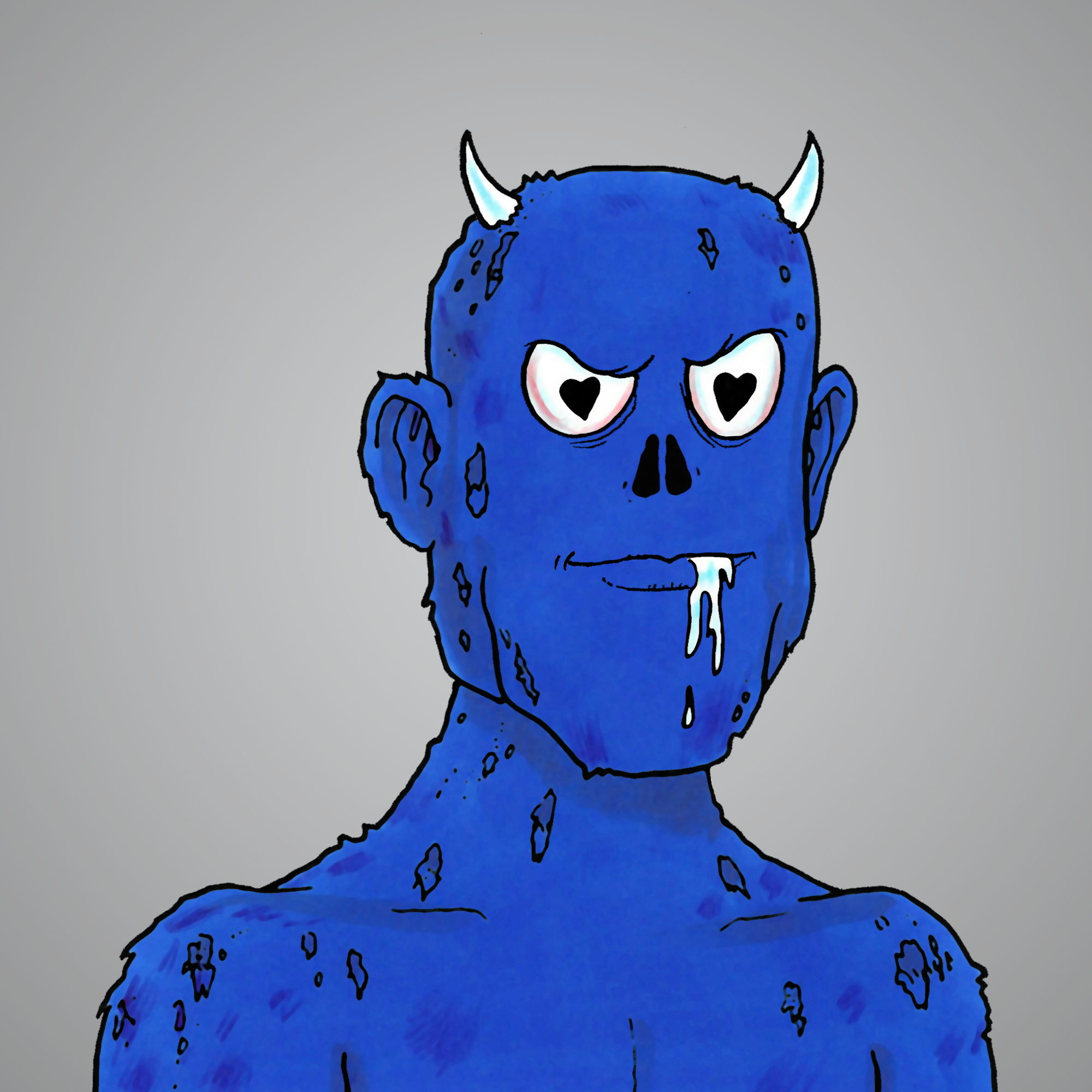 George Trosley - Jungle Freaks - Jungle Freak 1482 - NFT # 1482