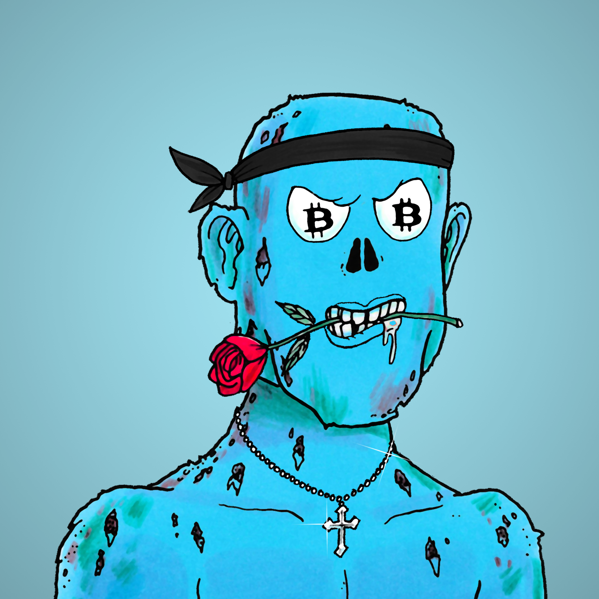 George Trosley - Jungle Freaks - Jungle Freak 1494 - NFT # 1494