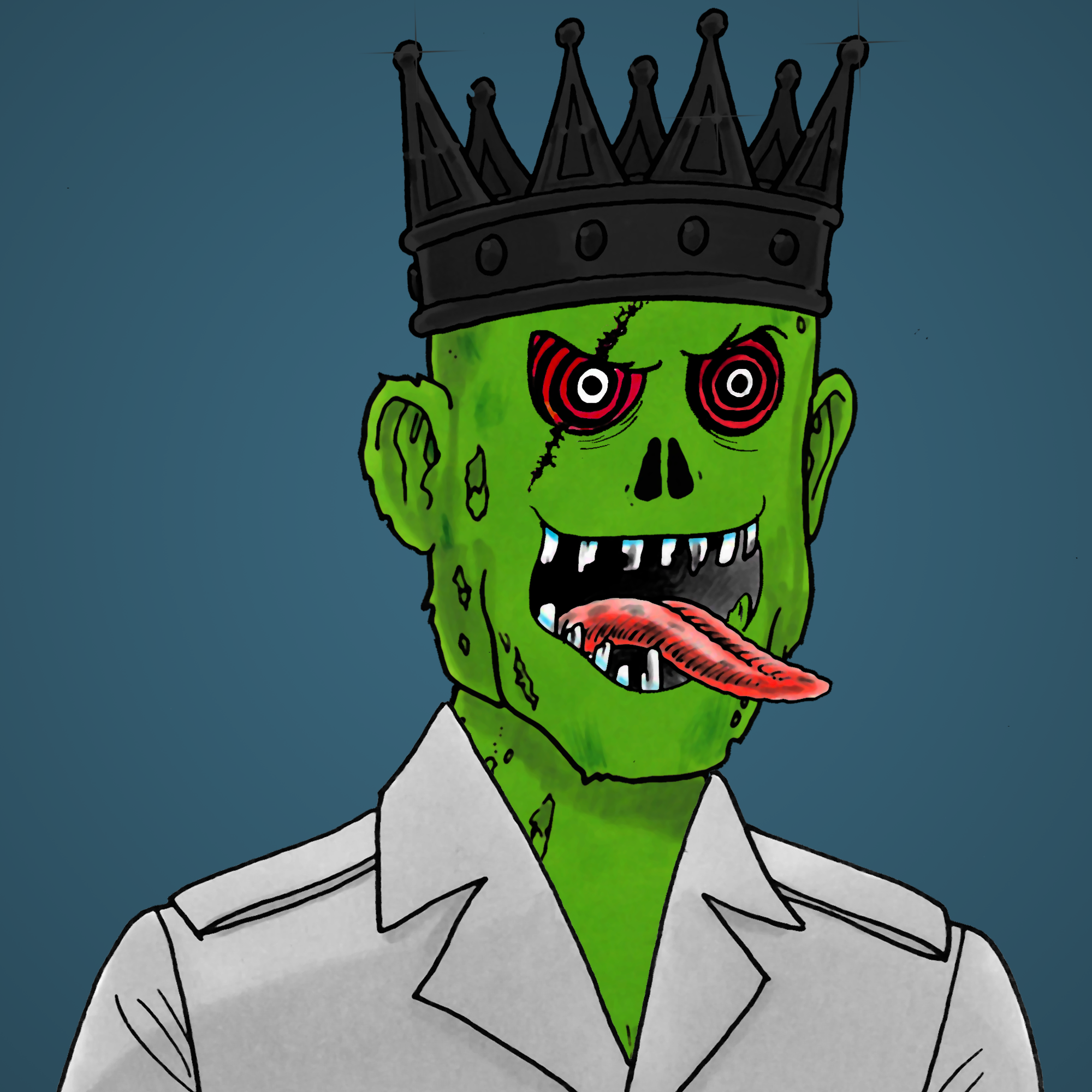 George Trosley - Jungle Freaks - Jungle Freak 1495 - NFT # 1495