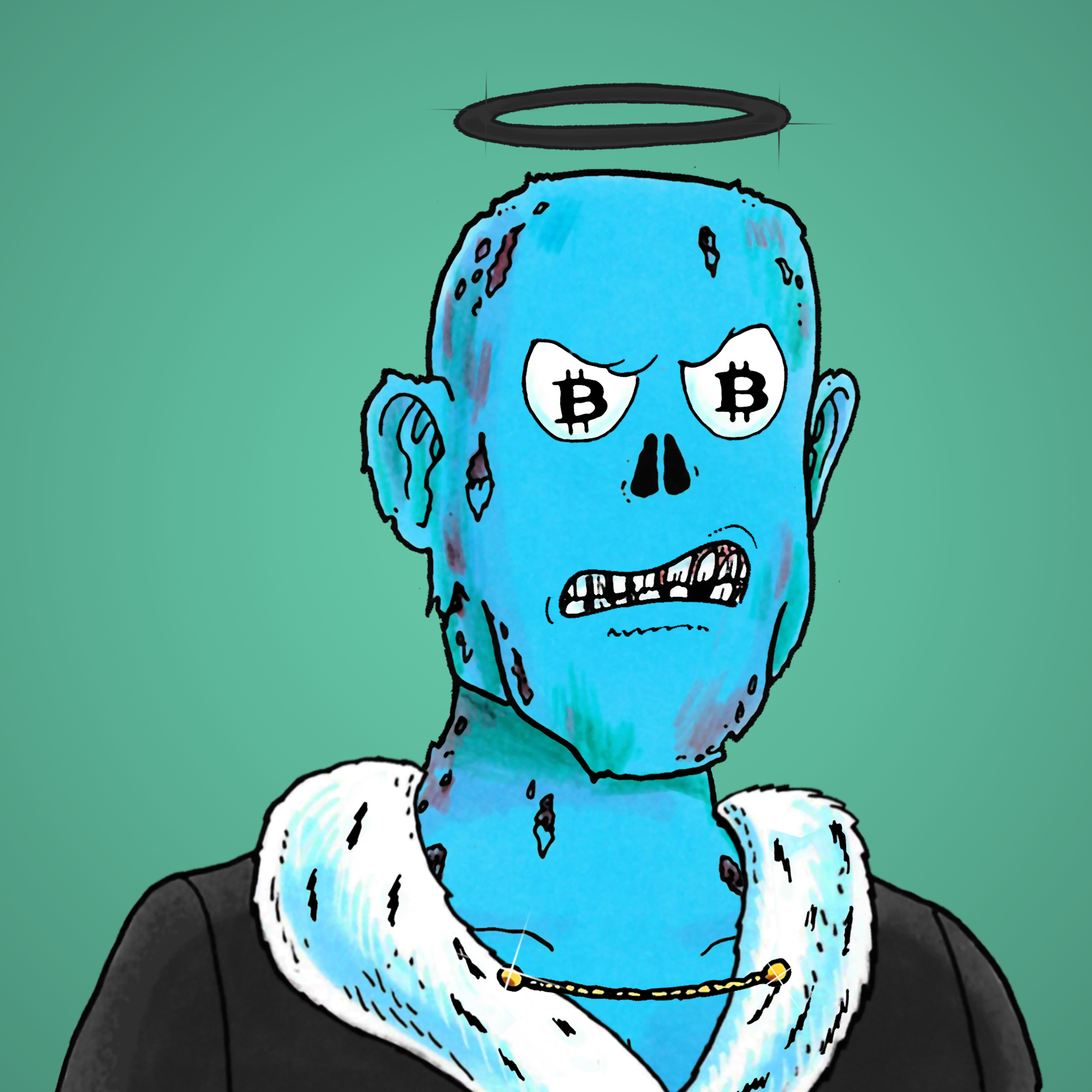 George Trosley - Jungle Freaks - Jungle Freak 1498 - NFT # 1498