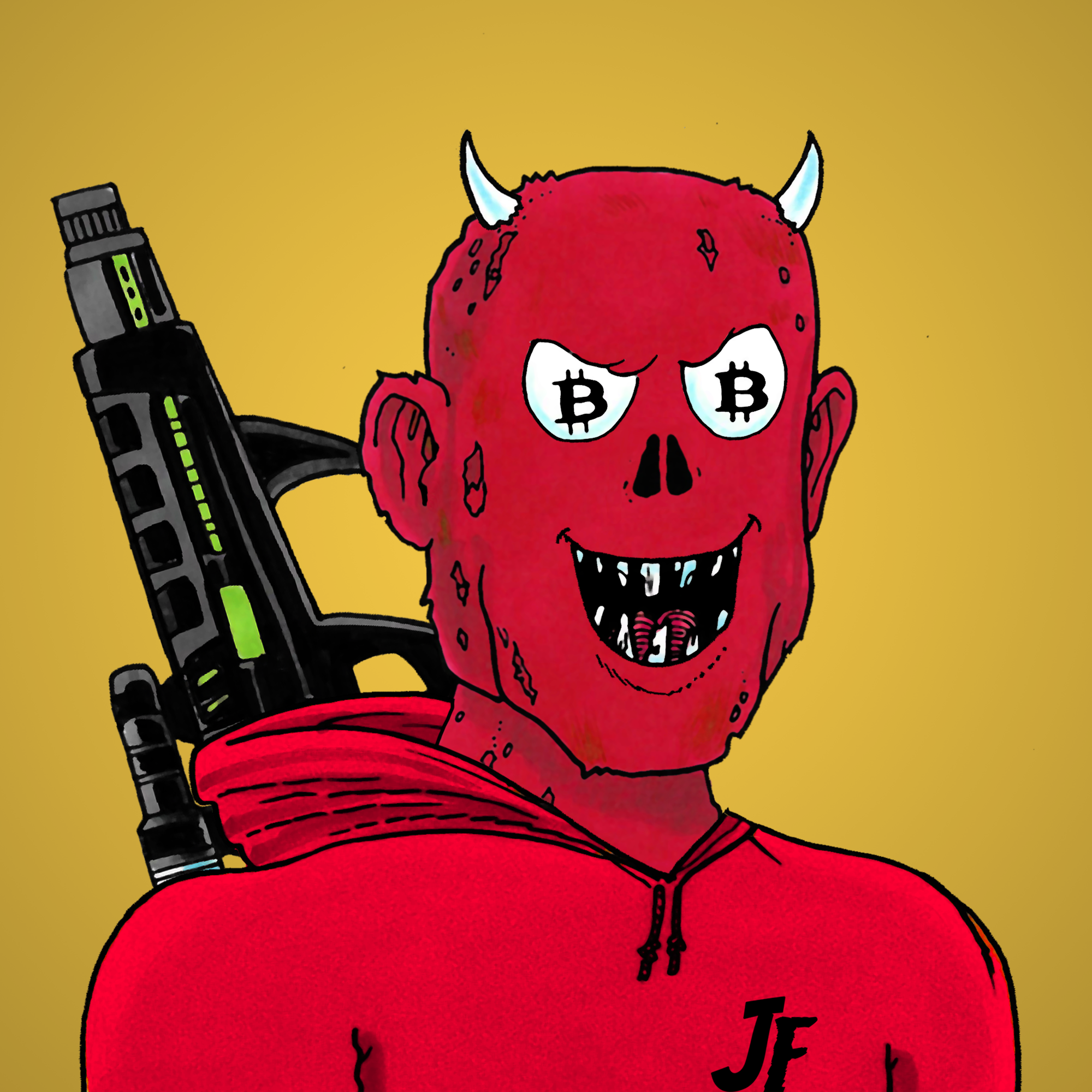 George Trosley - Jungle Freaks - Jungle Freak 15 - NFT # 15