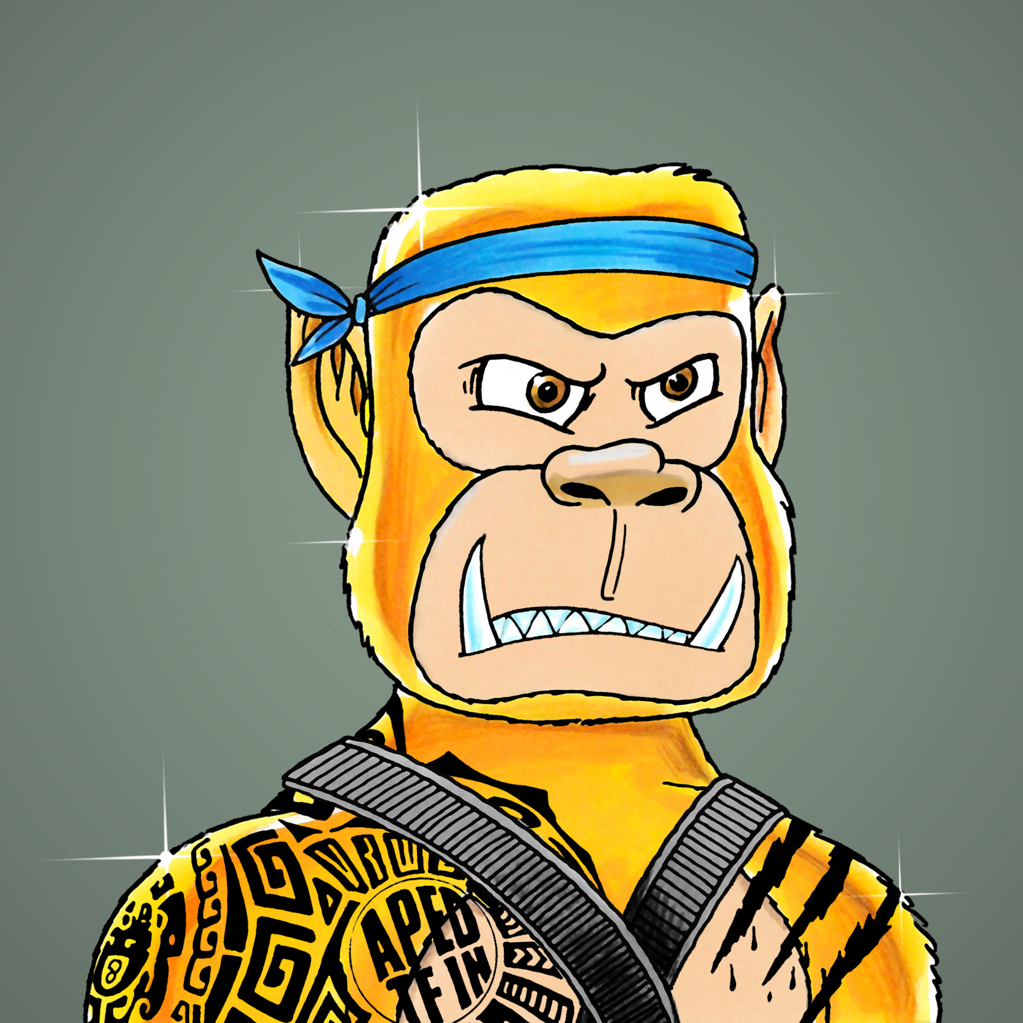 George Trosley - Jungle Freaks - Jungle Freak 1500 - NFT # 1500