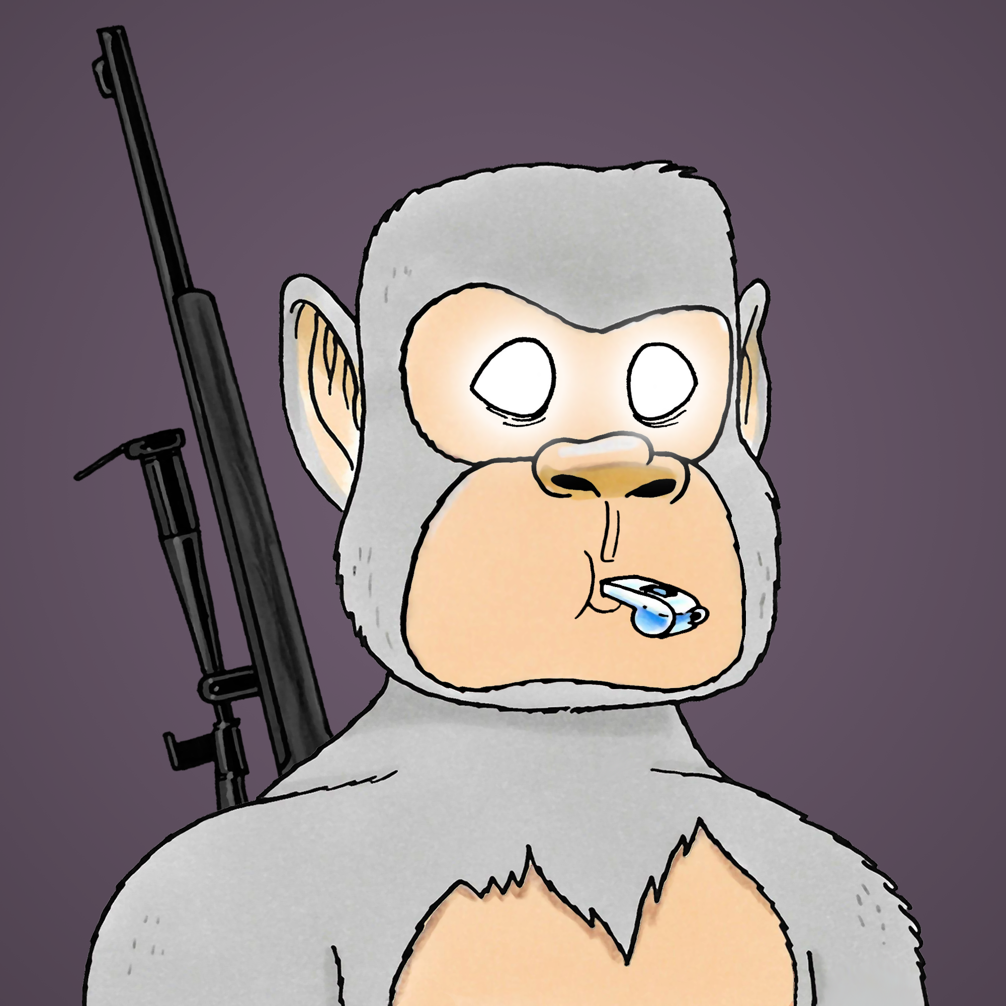 George Trosley - Jungle Freaks - Jungle Freak 1505 - NFT # 1505