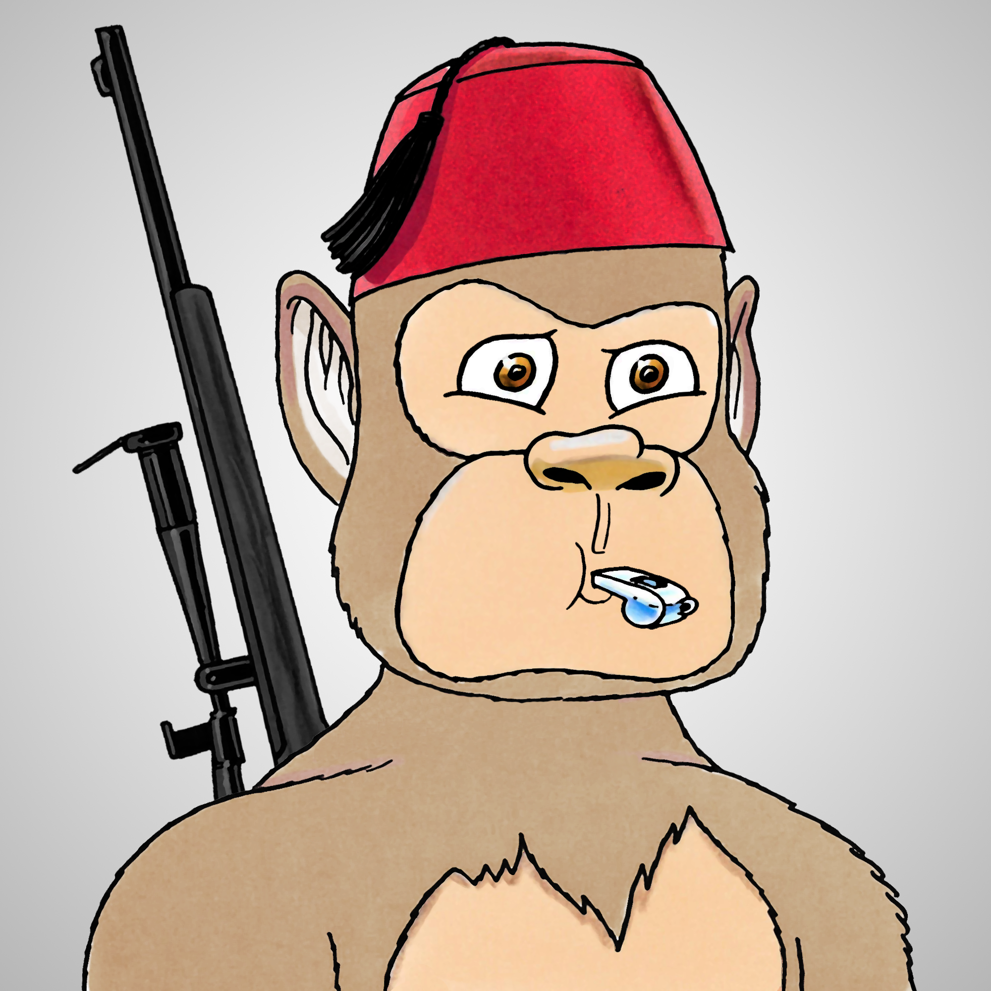 George Trosley - Jungle Freaks - Jungle Freak 151 - NFT # 151