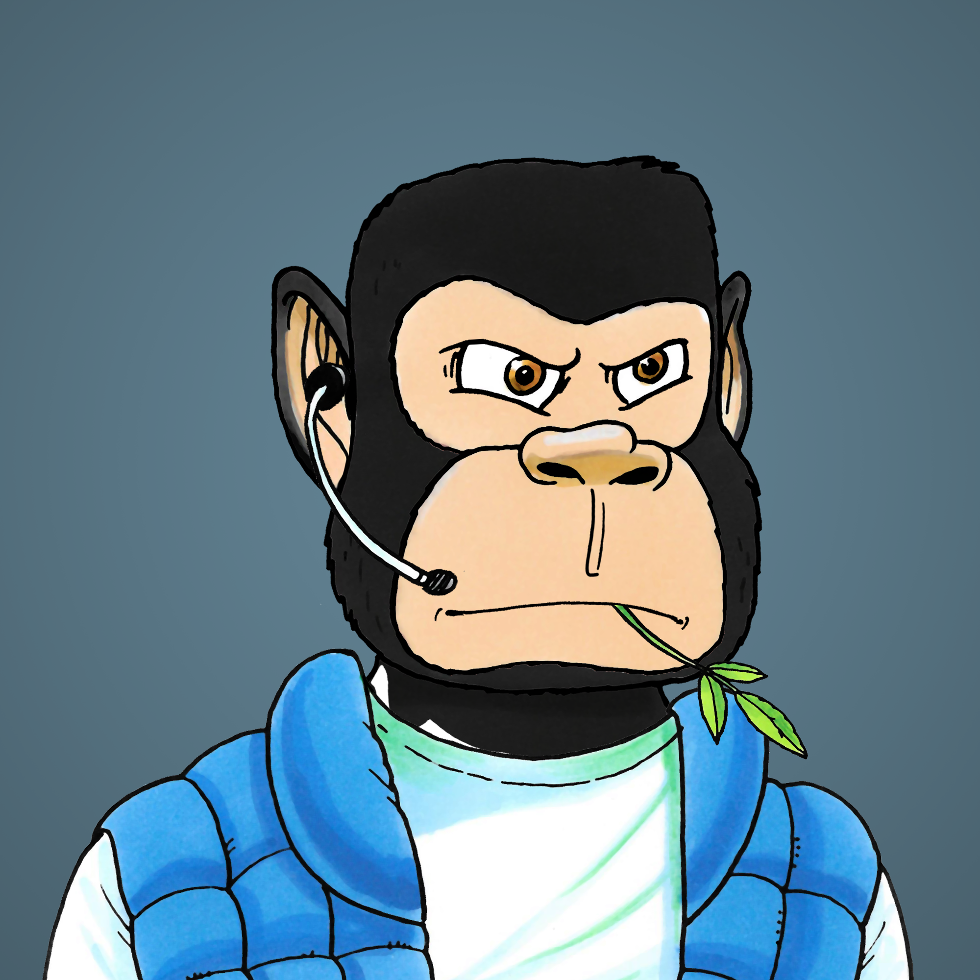 George Trosley - Jungle Freaks - Jungle Freak 1514 - NFT # 1514