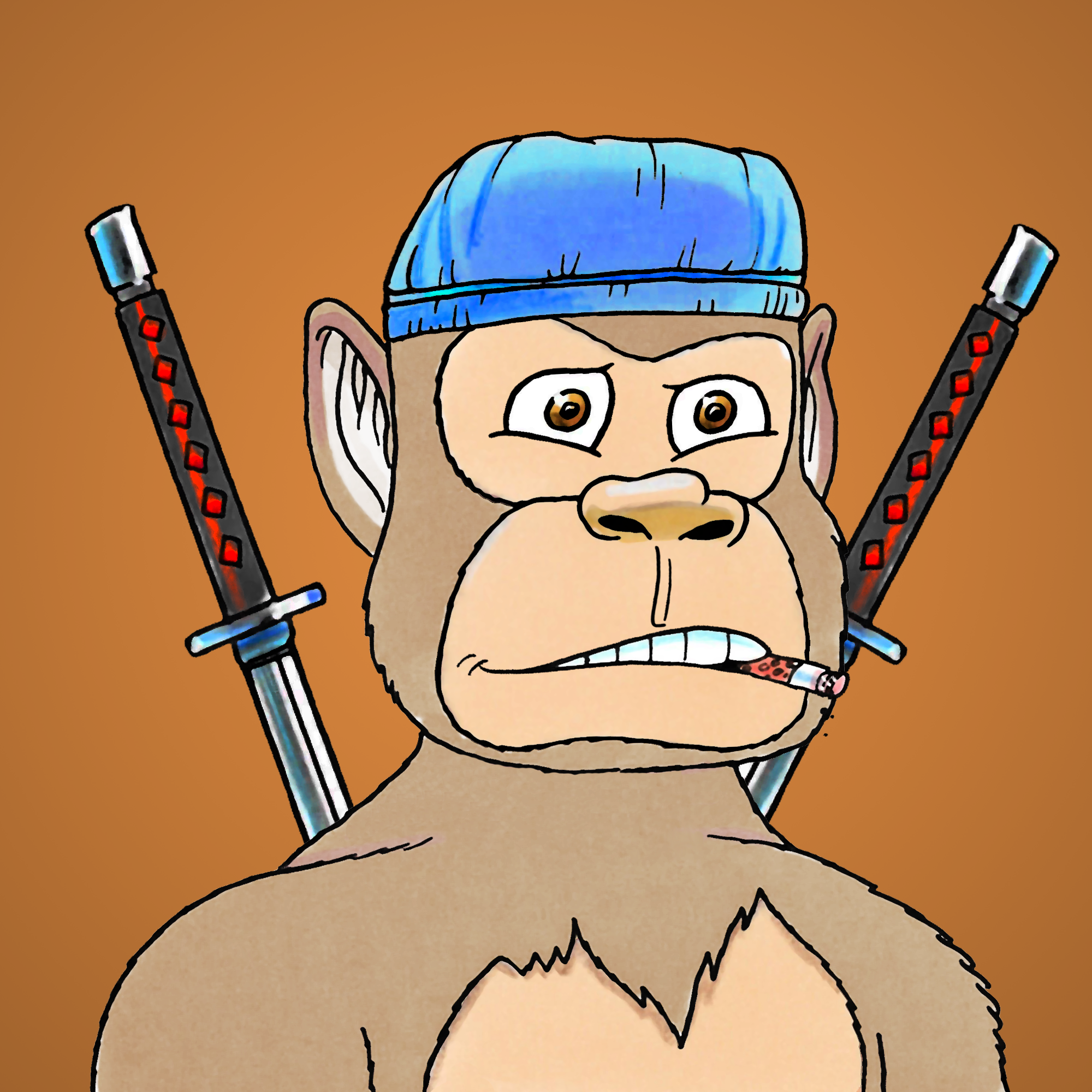 George Trosley - Jungle Freaks - Jungle Freak 1520 - NFT # 1520