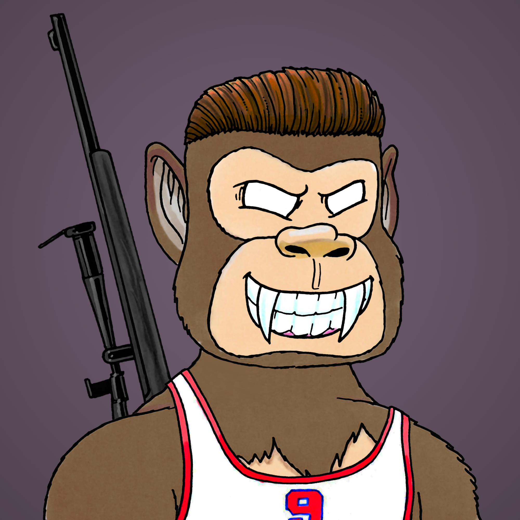 George Trosley - Jungle Freaks - Jungle Freak 1521 - NFT # 1521