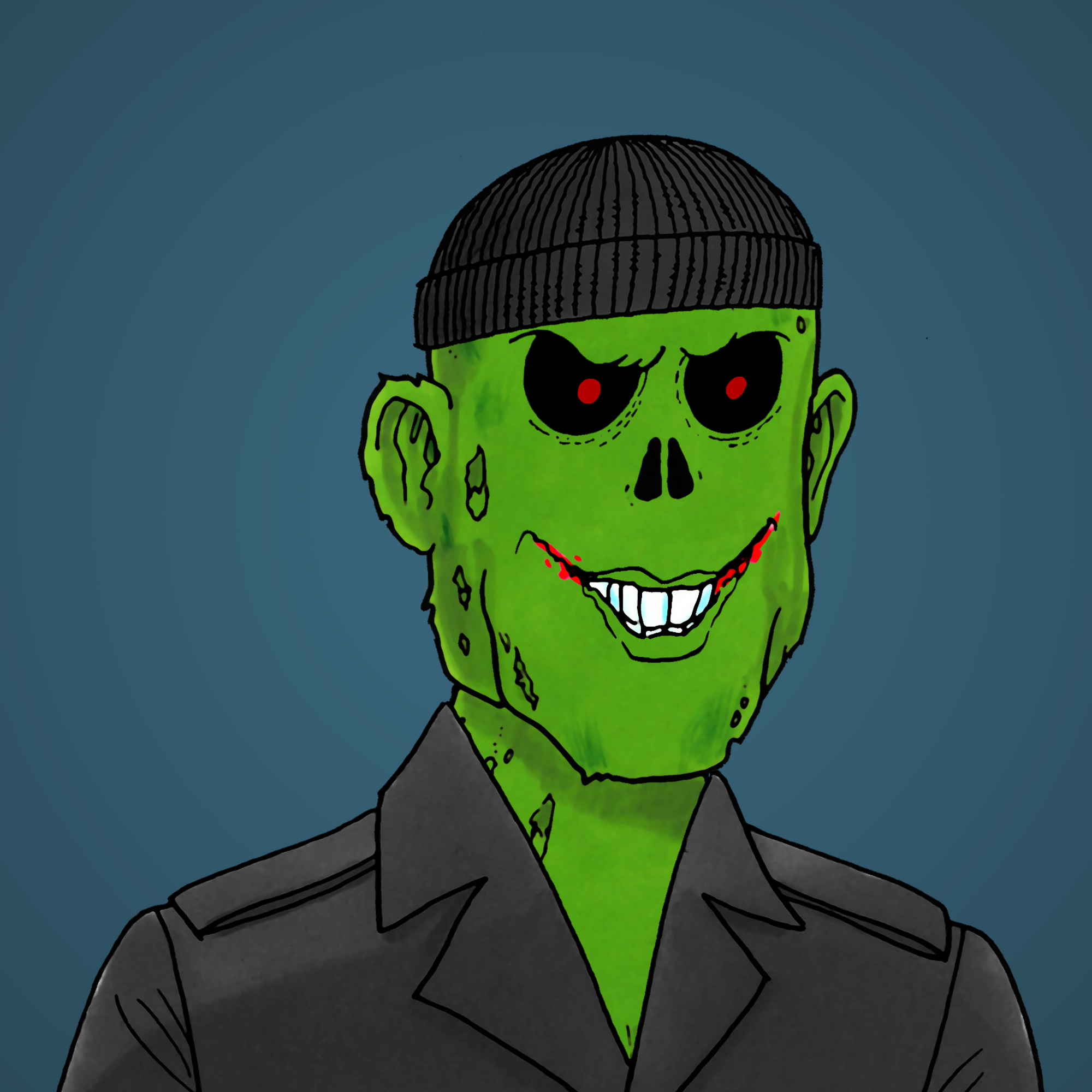 George Trosley - Jungle Freaks - Jungle Freak 1525 - NFT # 1525