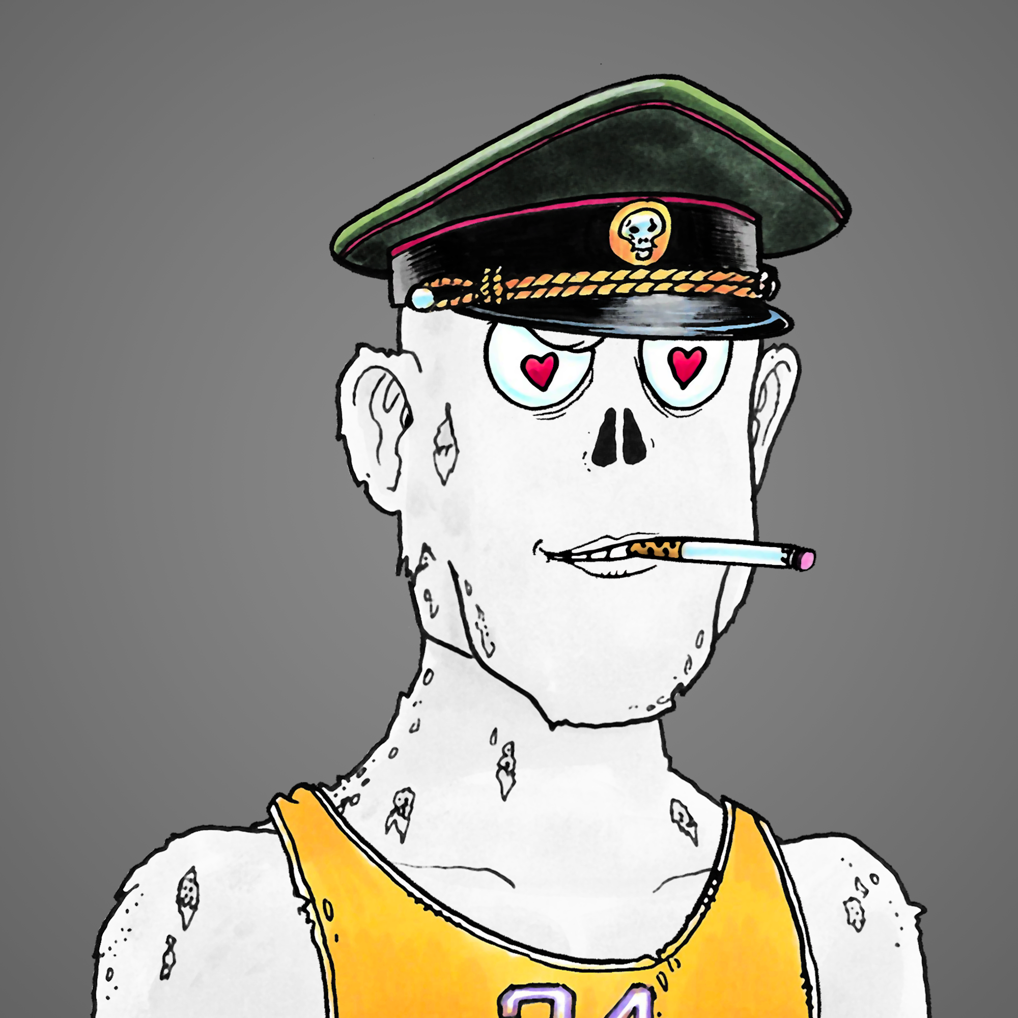 George Trosley - Jungle Freaks - Jungle Freak 153 - NFT # 153