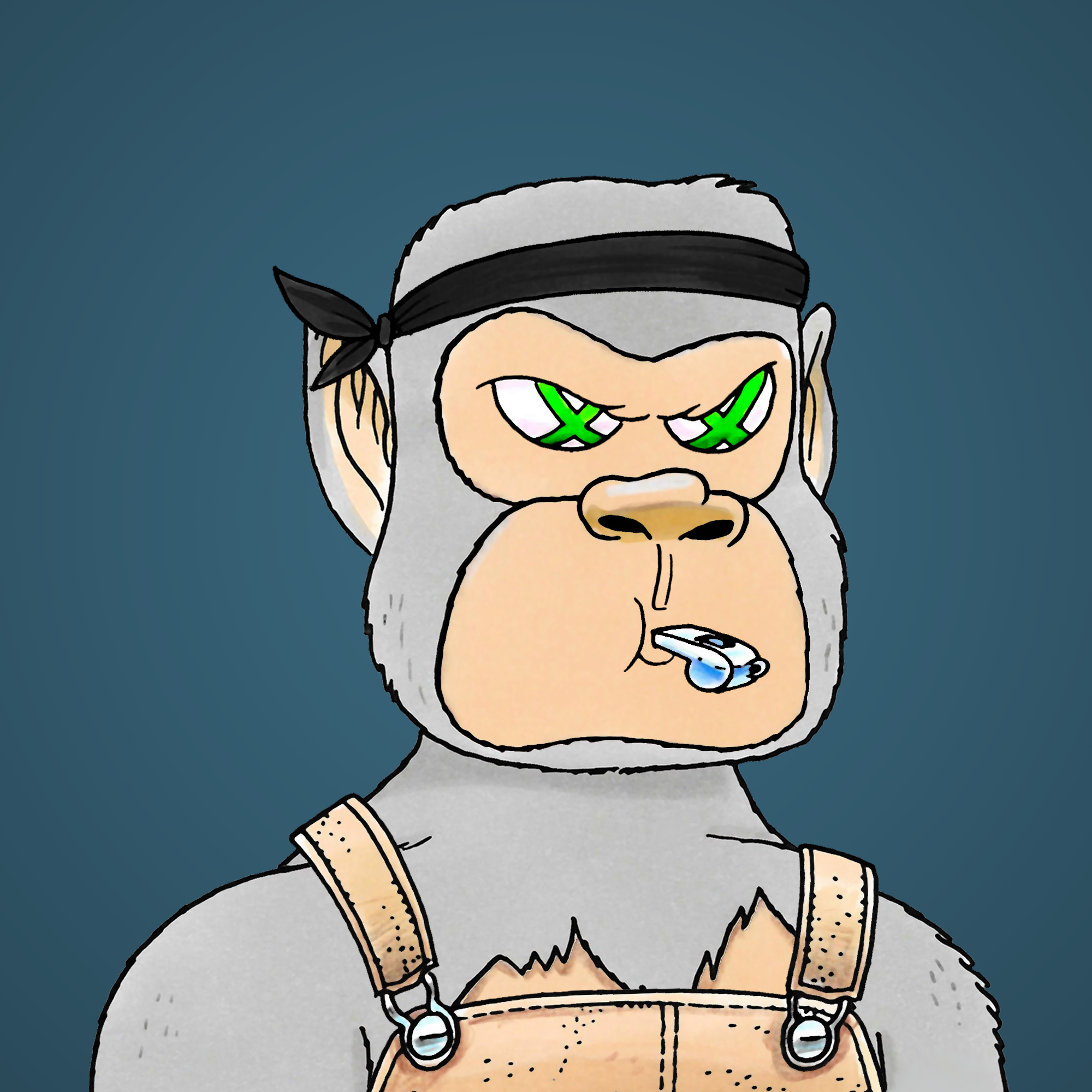 George Trosley - Jungle Freaks - Jungle Freak 1530 - NFT # 1530