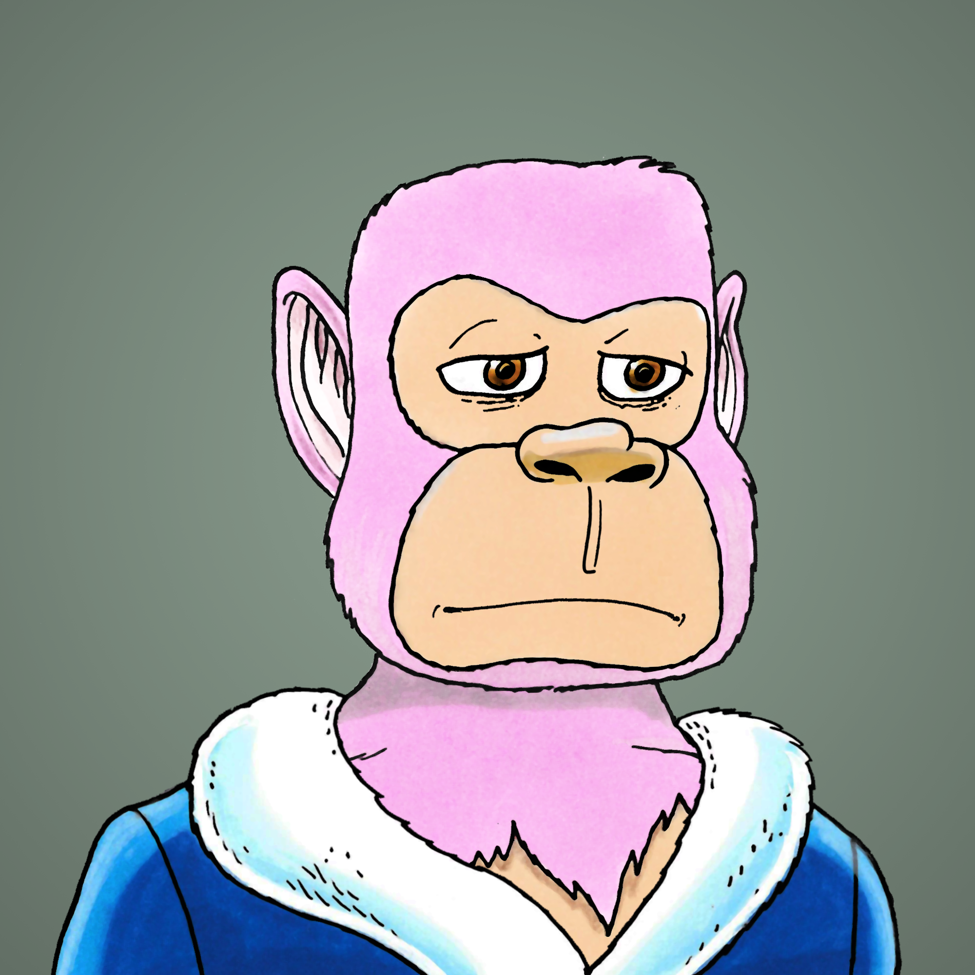 George Trosley - Jungle Freaks - Jungle Freak 1533 - NFT # 1533