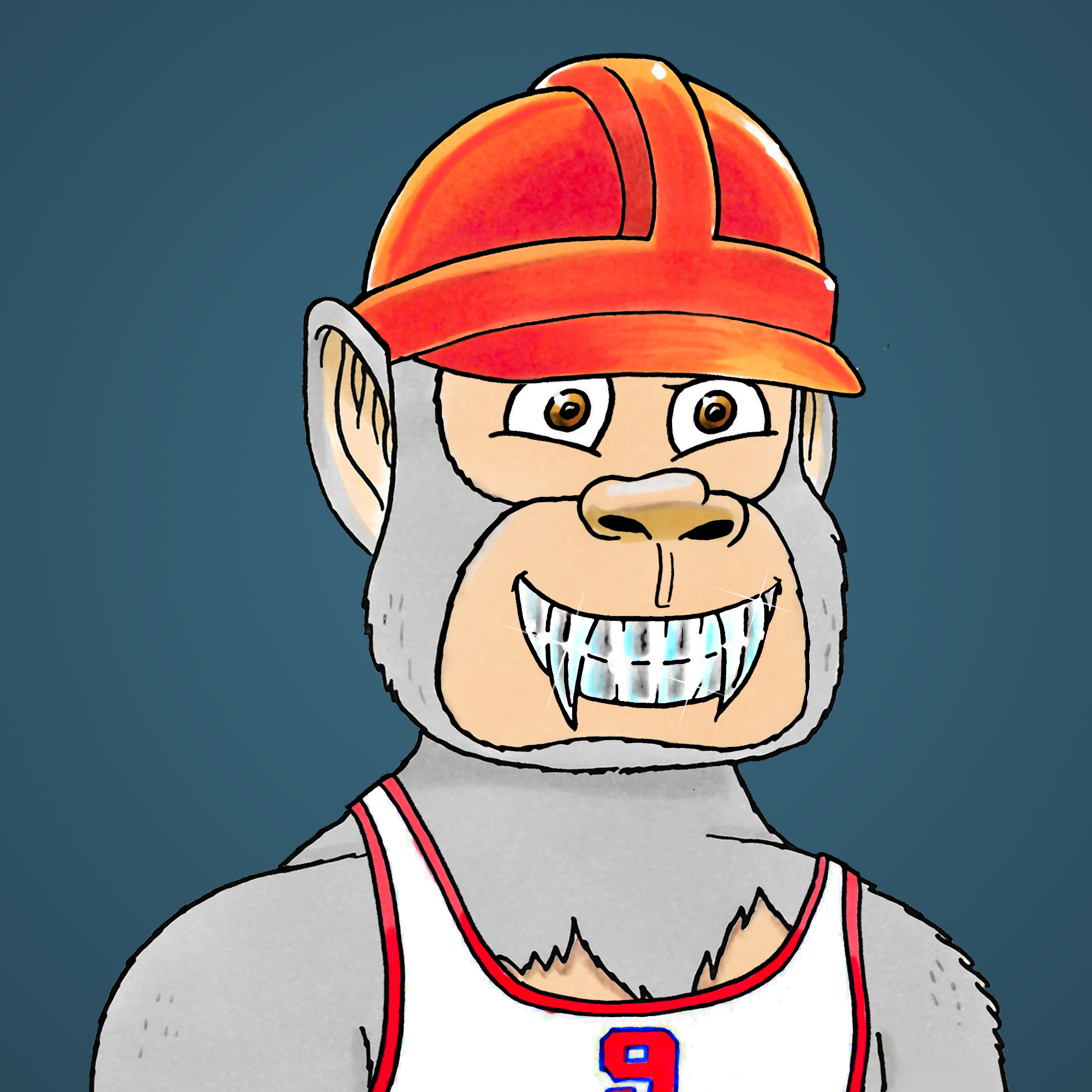 George Trosley - Jungle Freaks - Jungle Freak 1534 - NFT # 1534