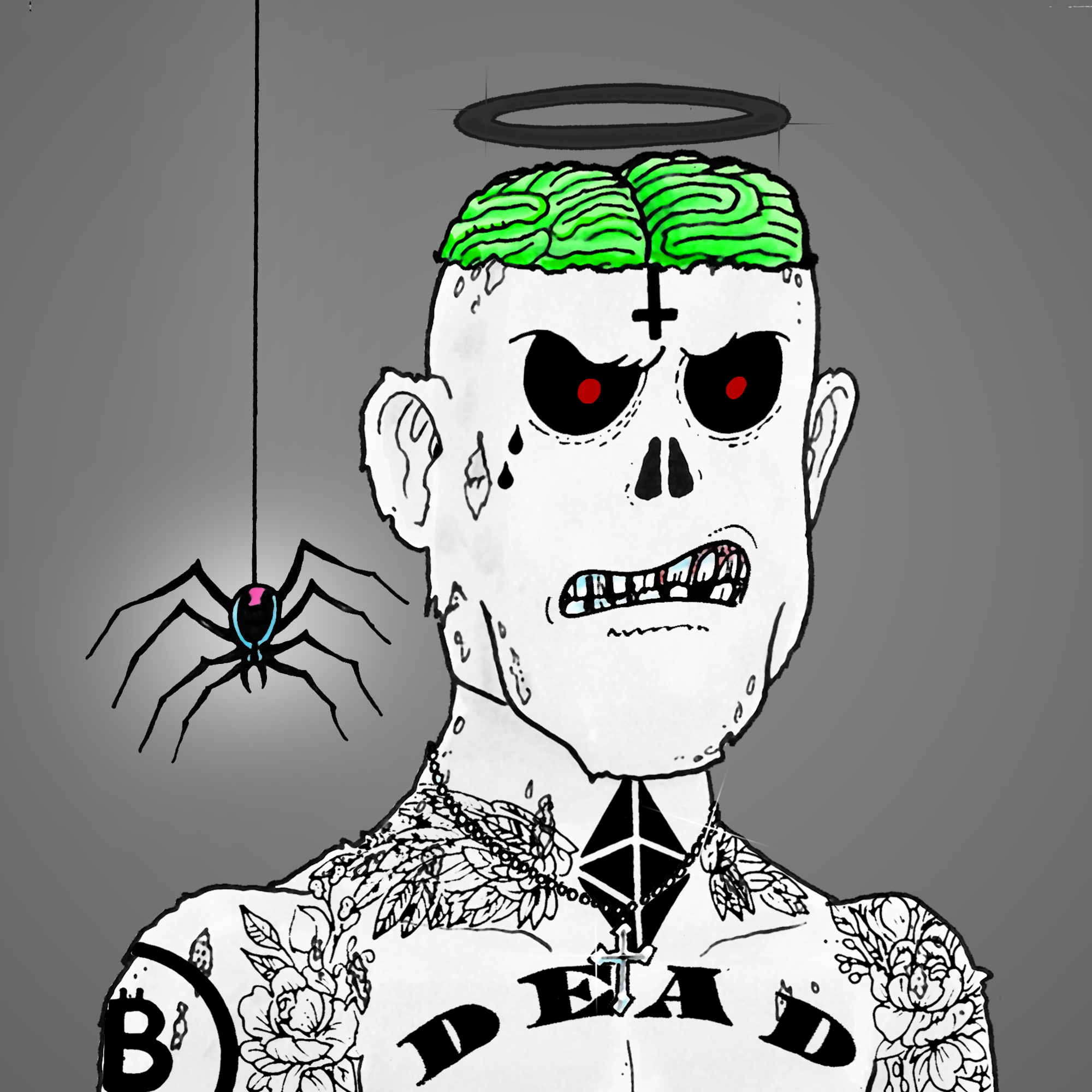 George Trosley - Jungle Freaks - Jungle Freak 1540 - NFT # 1540