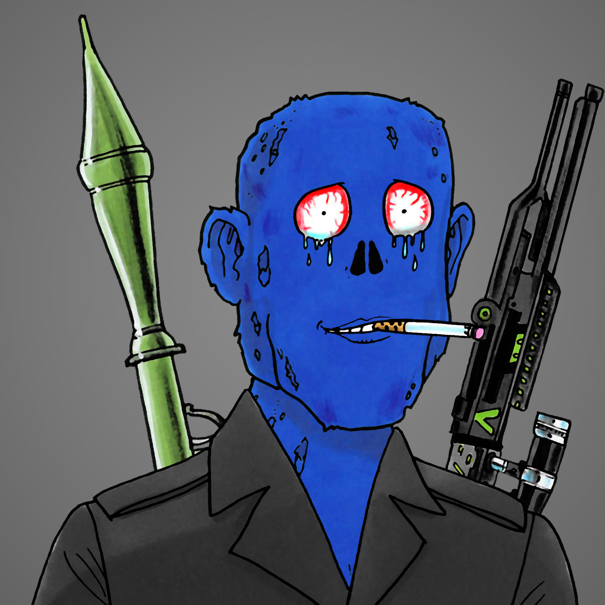 George Trosley - Jungle Freaks - Jungle Freak 1541 - NFT # 1541