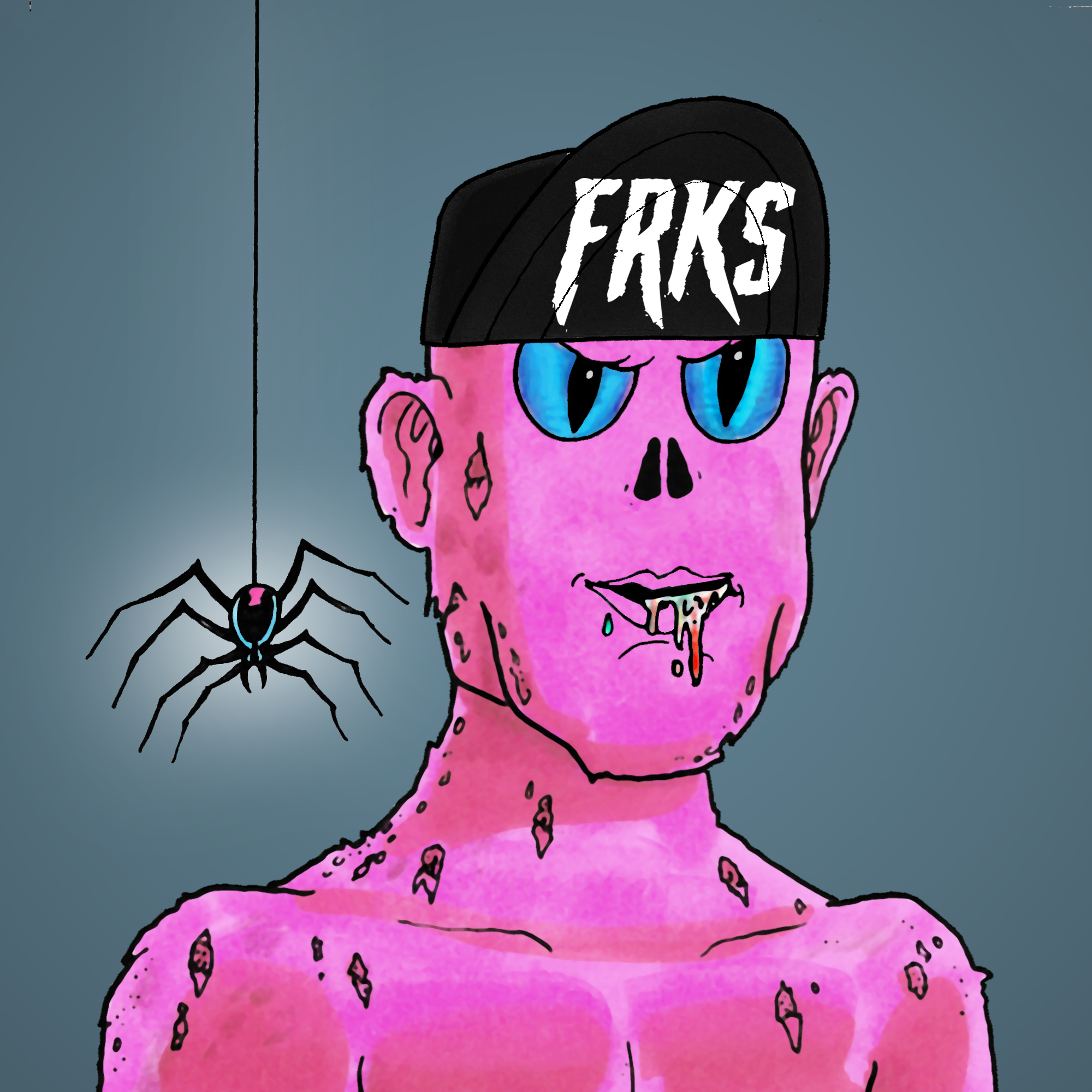 George Trosley - Jungle Freaks - Jungle Freak 1546 - NFT # 1546