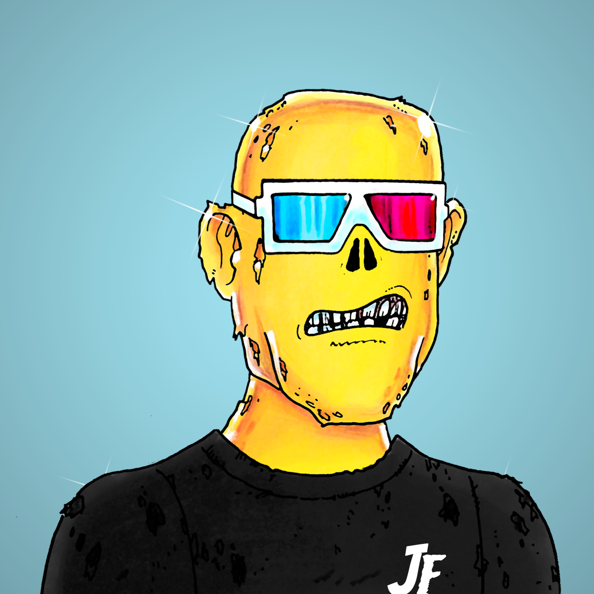 George Trosley - Jungle Freaks - Jungle Freak 1547 - NFT # 1547