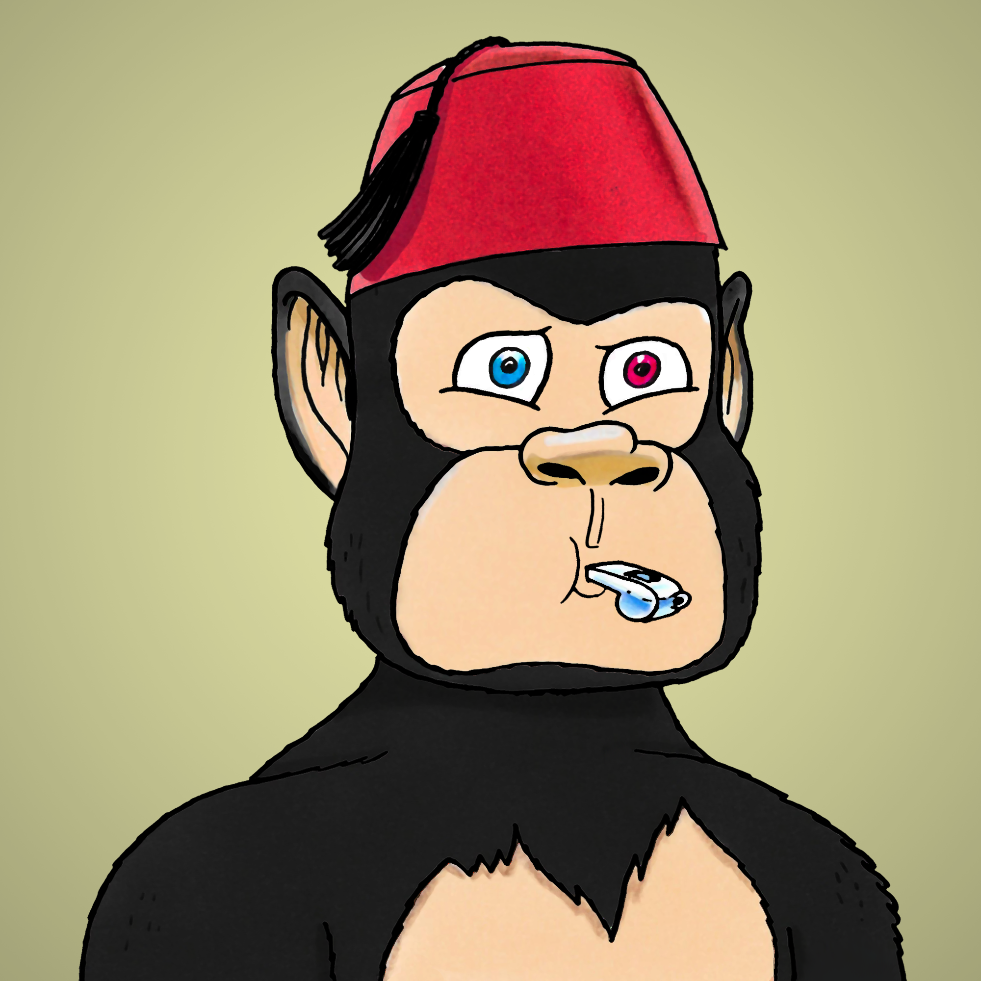 George Trosley - Jungle Freaks - Jungle Freak 155 - NFT # 155