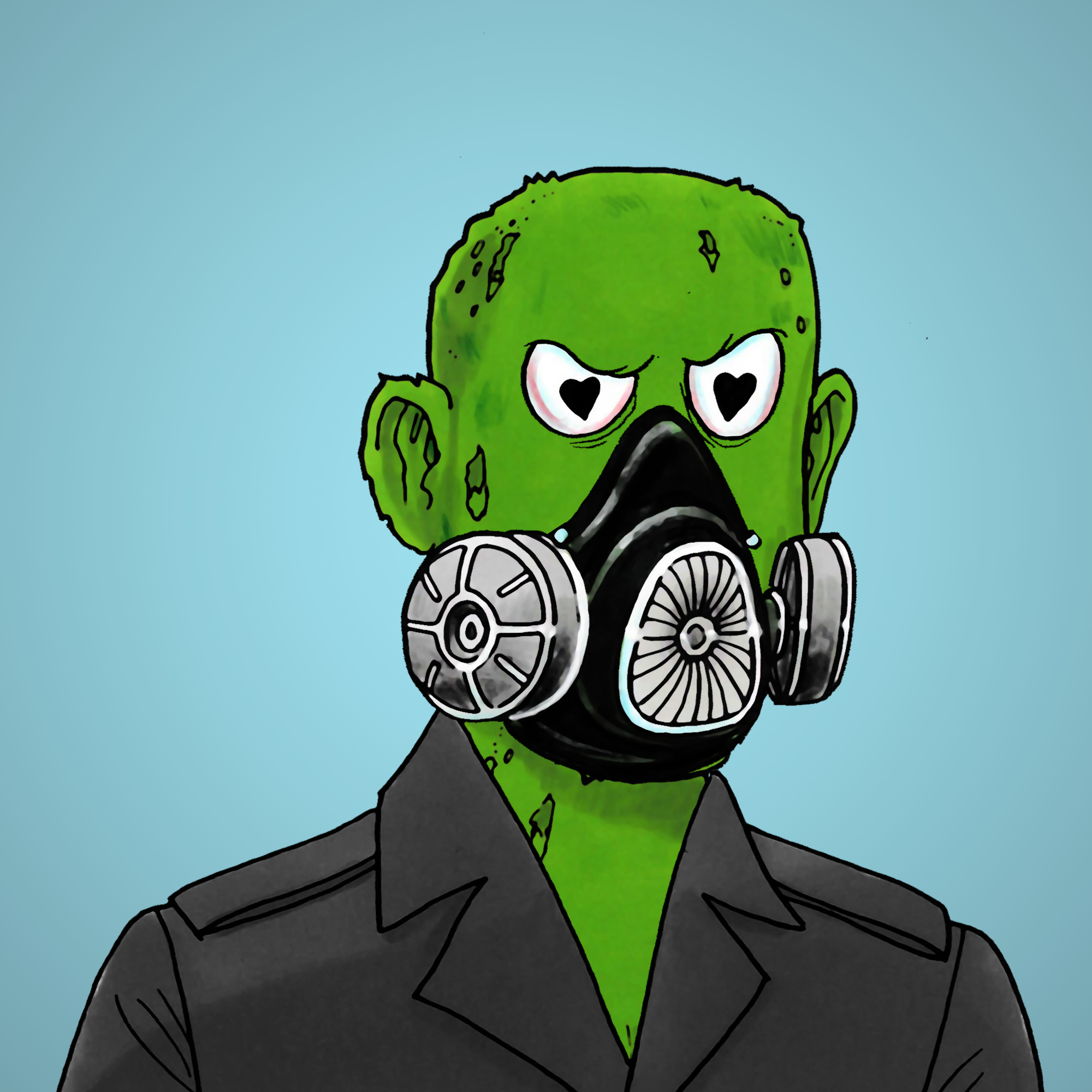 George Trosley - Jungle Freaks - Jungle Freak 1550 - NFT # 1550