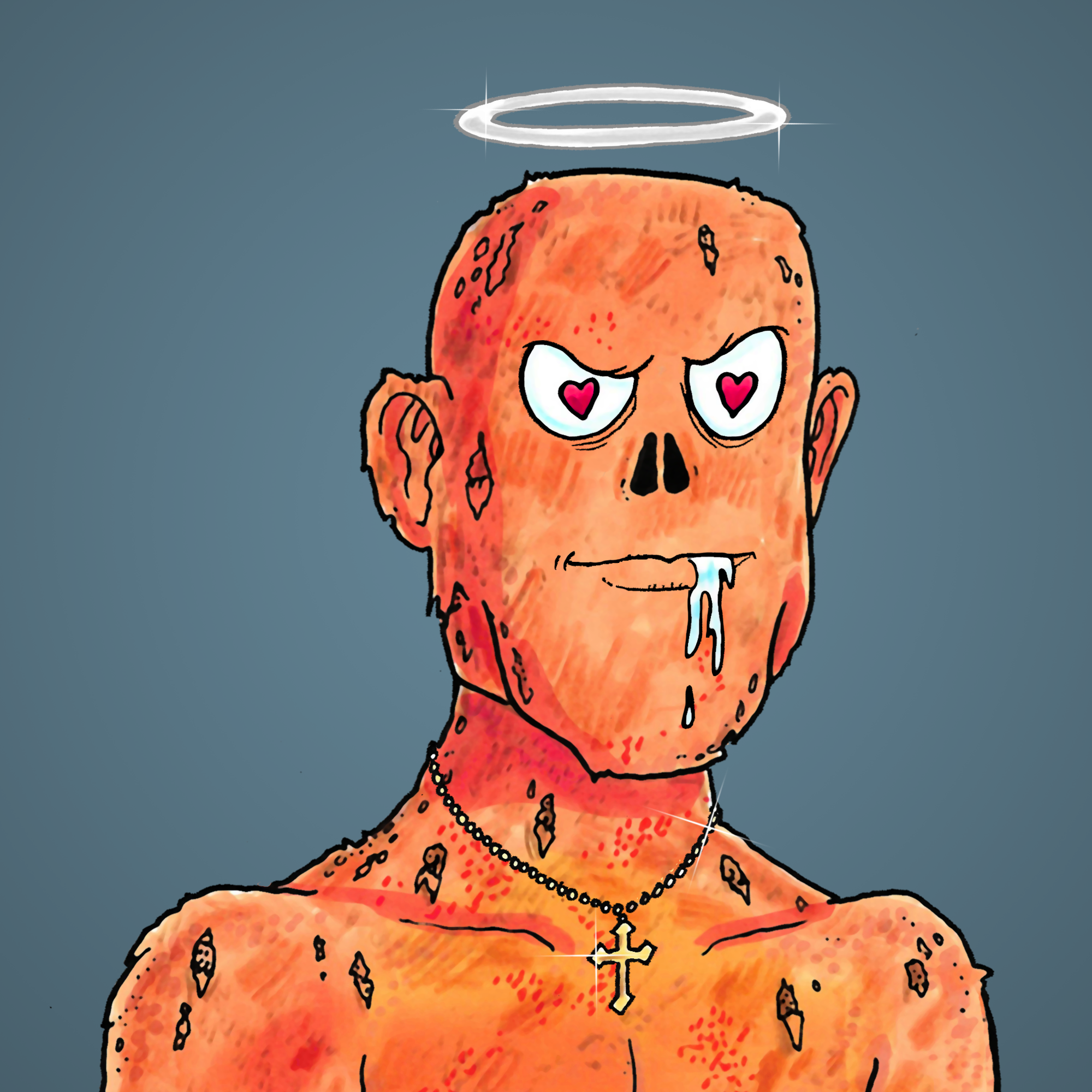 George Trosley - Jungle Freaks - Jungle Freak 1553 - NFT # 1553