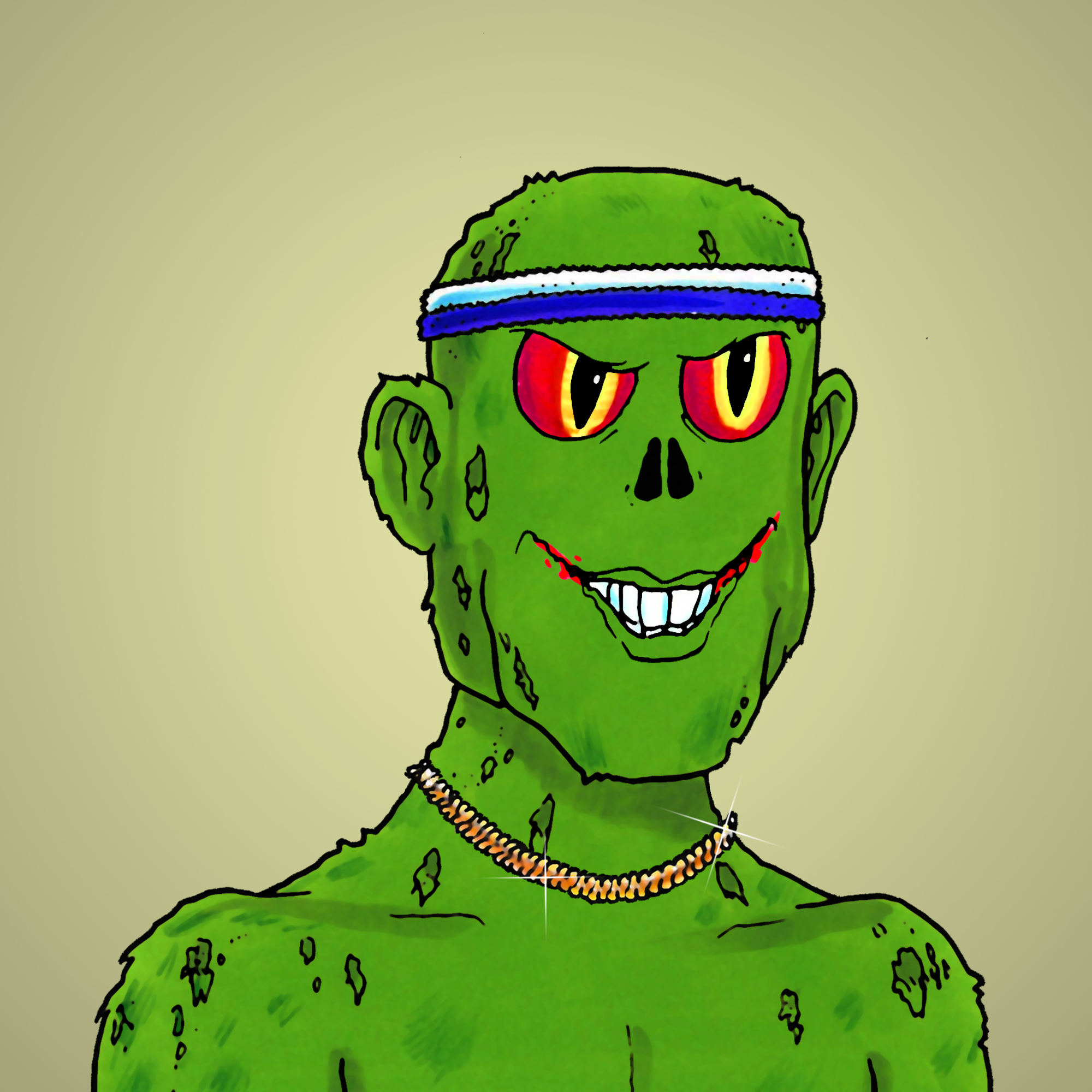 George Trosley - Jungle Freaks - Jungle Freak 1559 - NFT # 1559