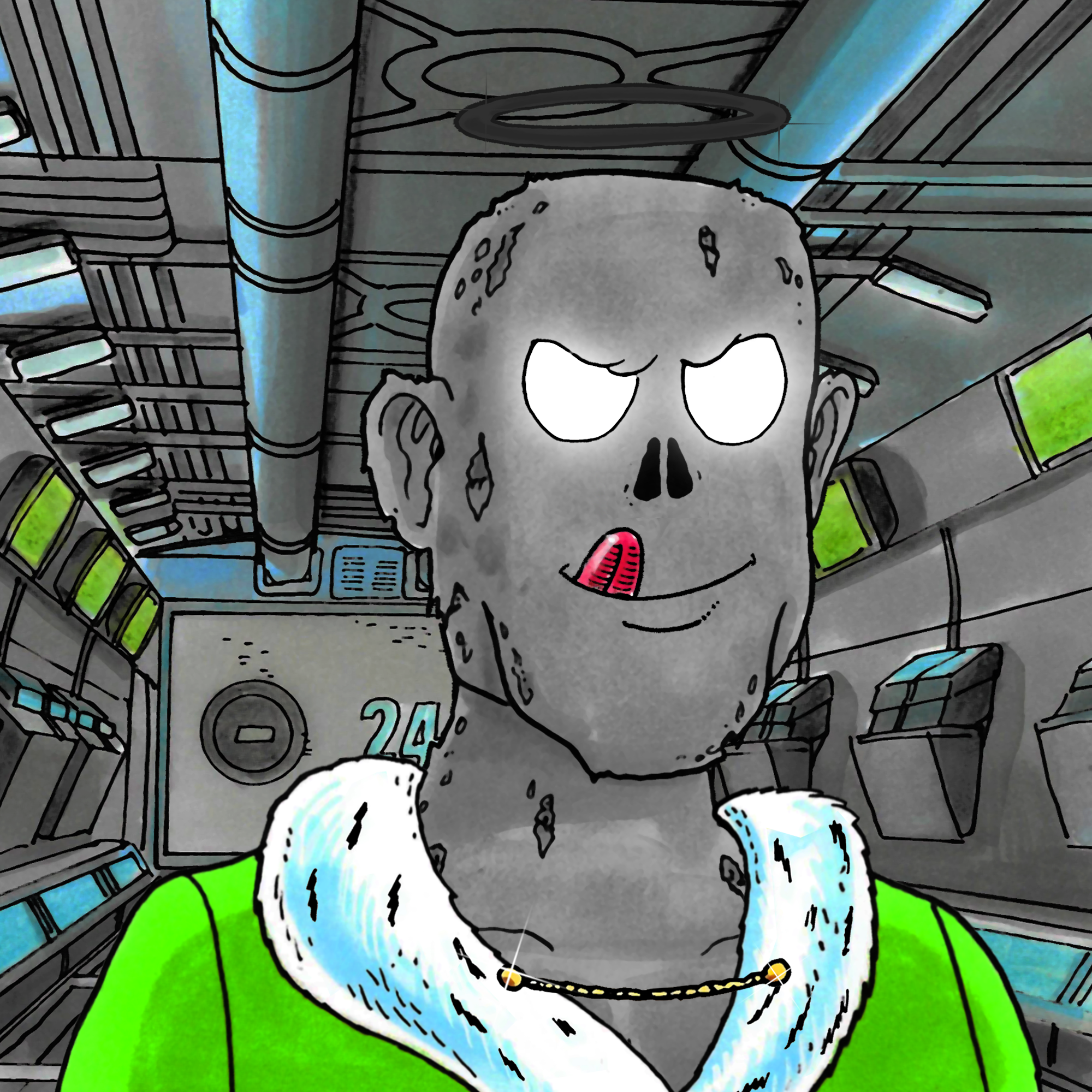 George Trosley - Jungle Freaks - Jungle Freak 156 - NFT # 156