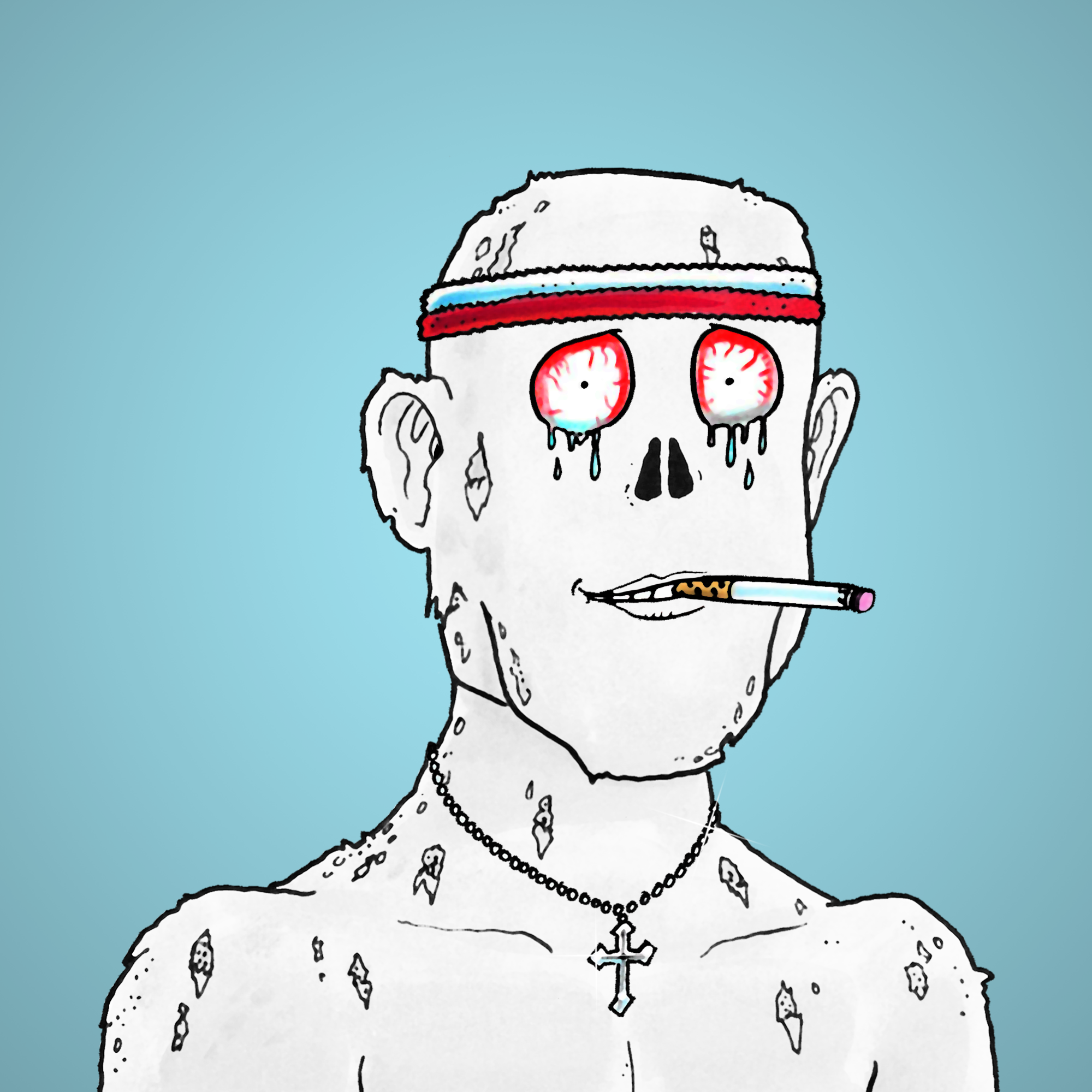 George Trosley - Jungle Freaks - Jungle Freak 1563 - NFT # 1563