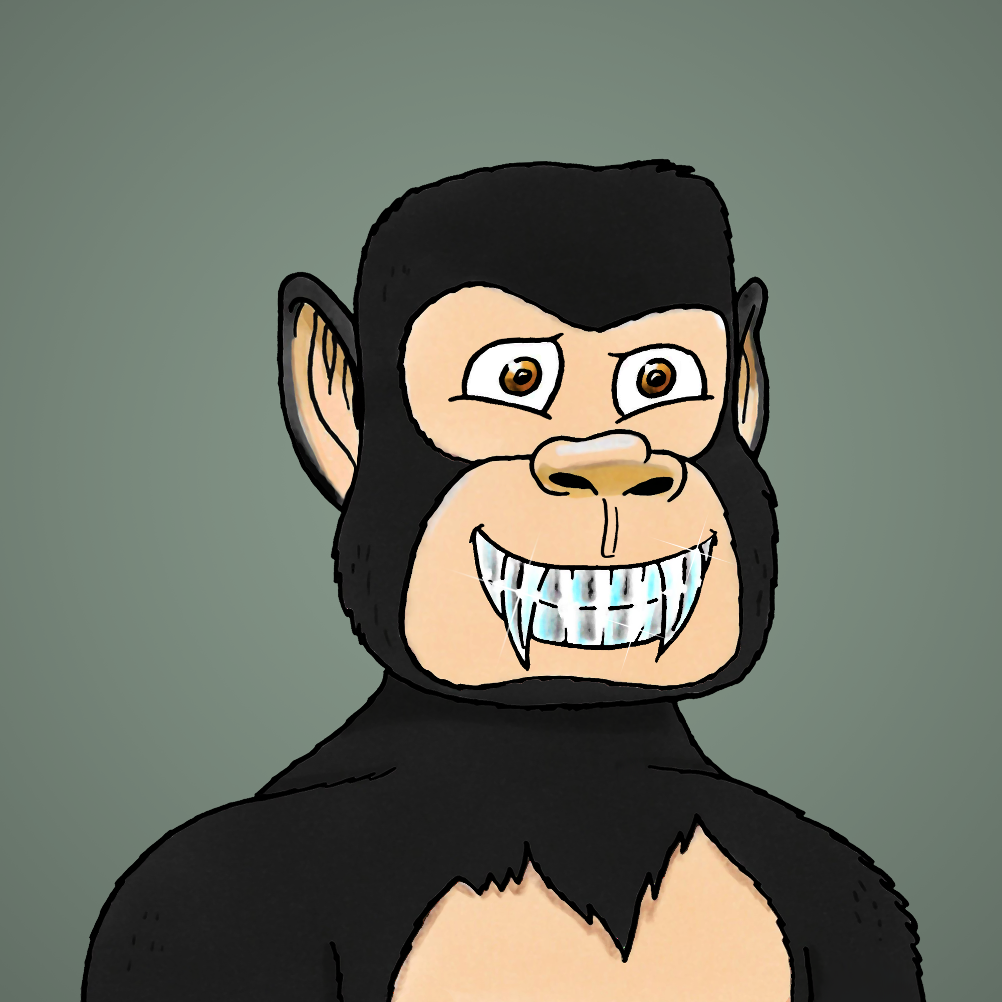 George Trosley - Jungle Freaks - Jungle Freak 1567 - NFT # 1567