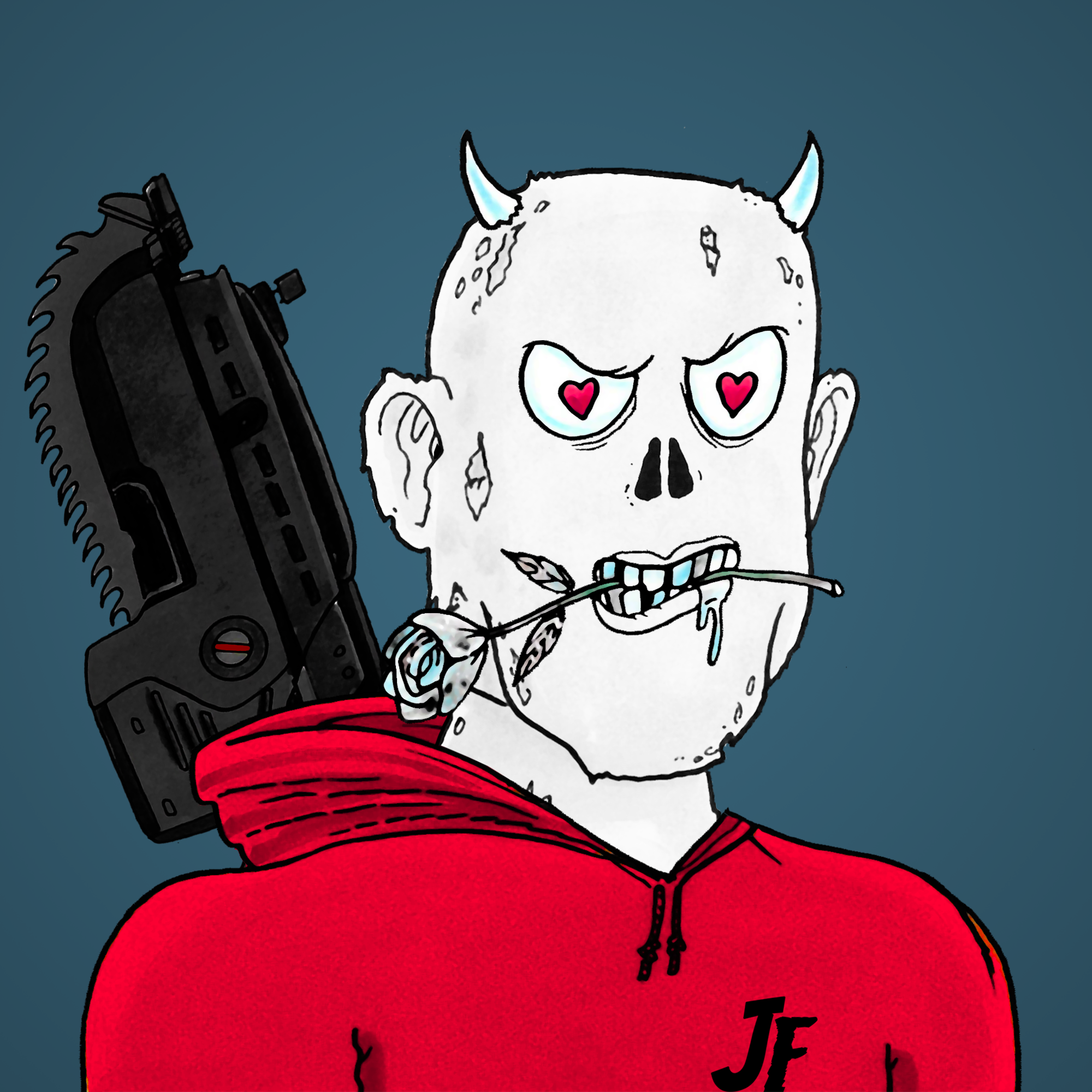 George Trosley - Jungle Freaks - Jungle Freak 1568 - NFT # 1568