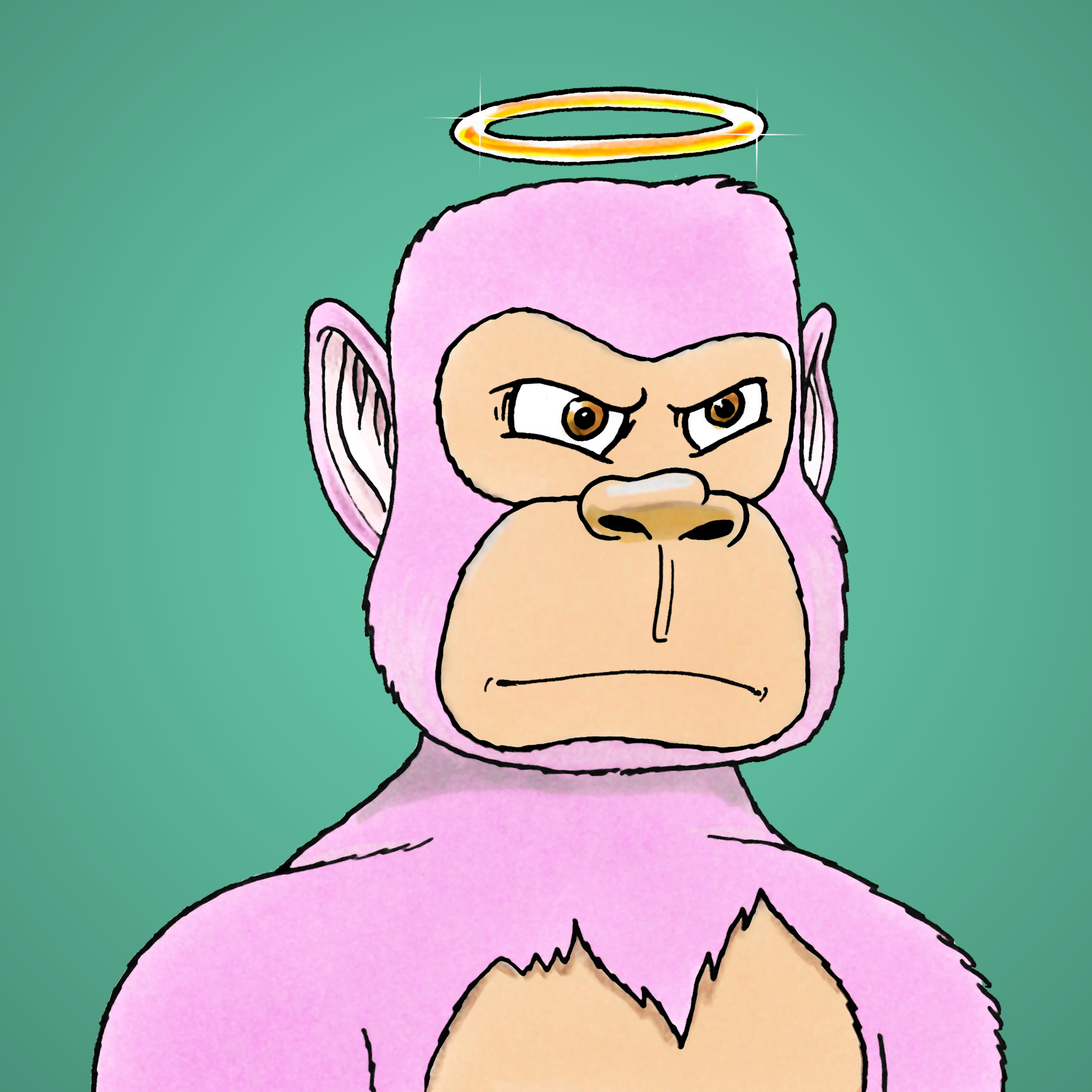 George Trosley - Jungle Freaks - Jungle Freak 157 - NFT # 157