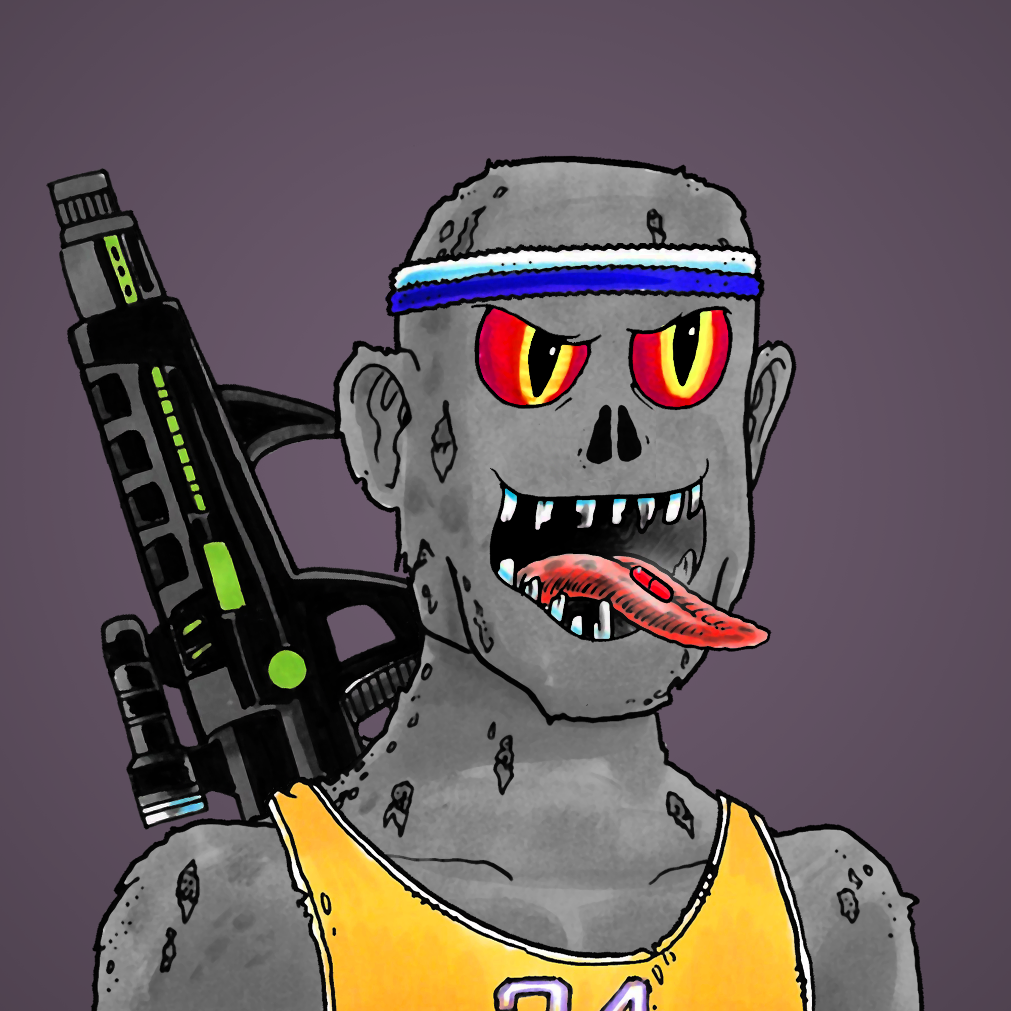 George Trosley - Jungle Freaks - Jungle Freak 1570 - NFT # 1570