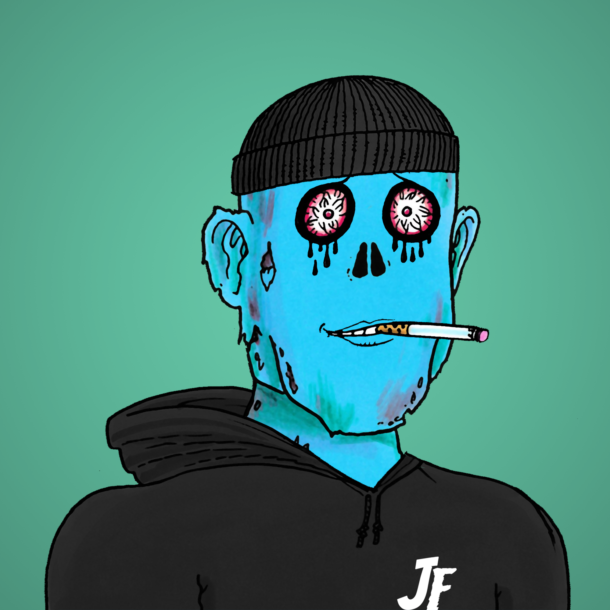 George Trosley - Jungle Freaks - Jungle Freak 1573 - NFT # 1573