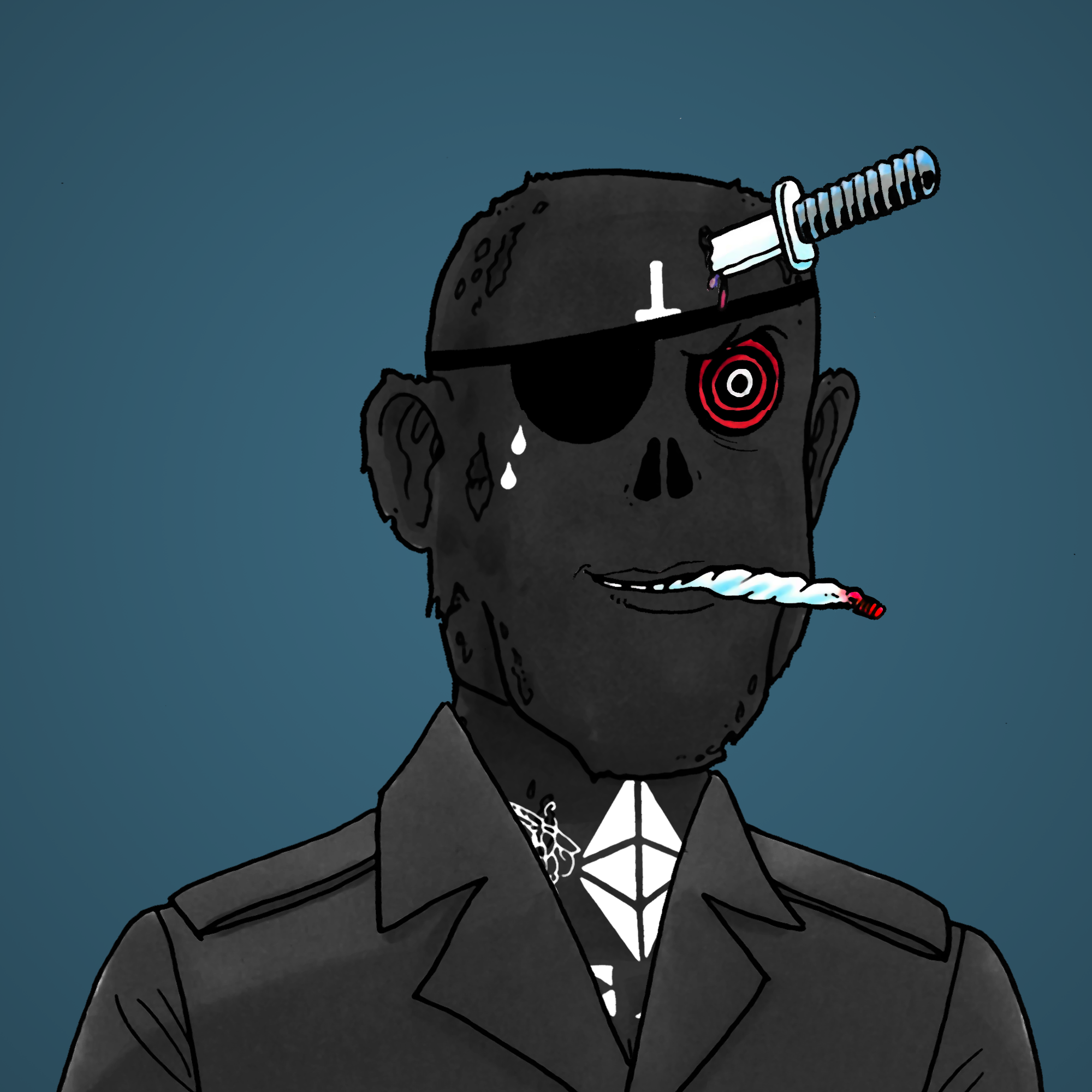 George Trosley - Jungle Freaks - Jungle Freak 1580 - NFT # 1580