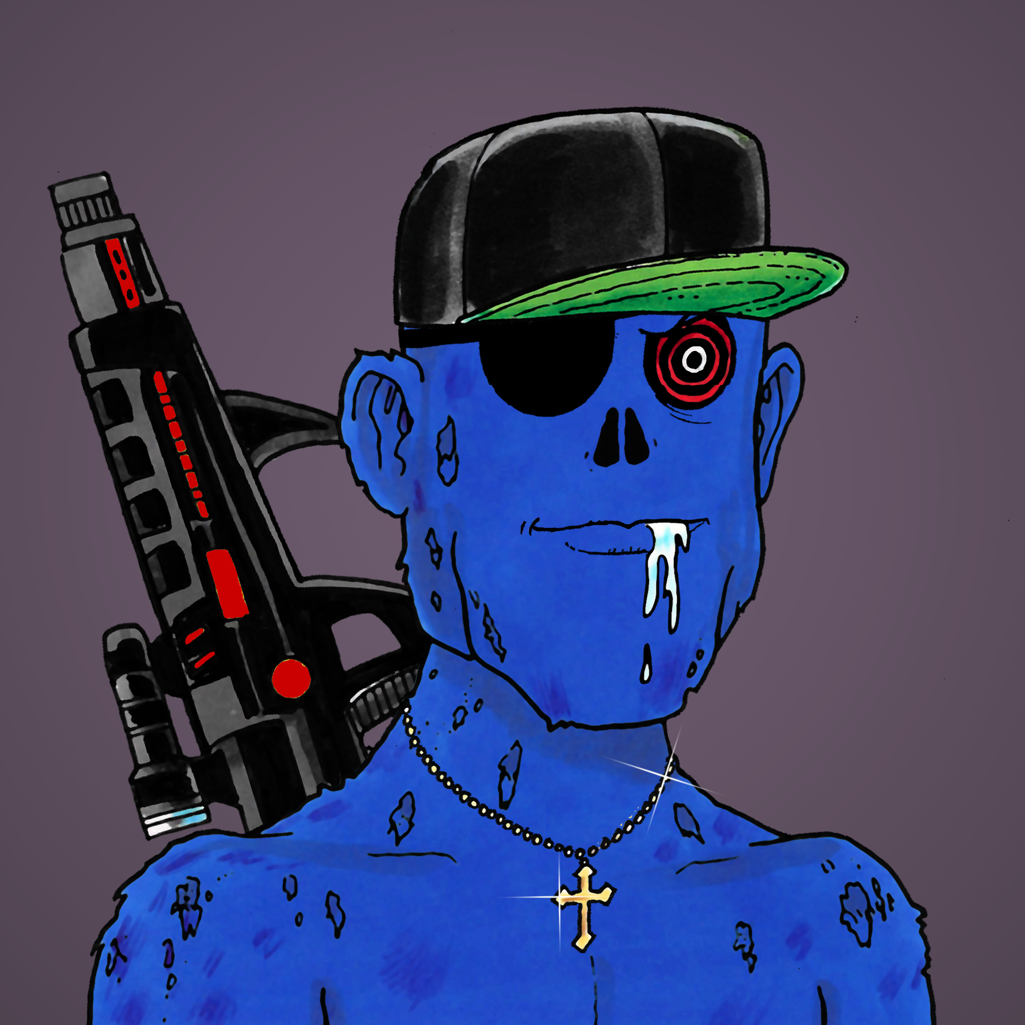 George Trosley - Jungle Freaks - Jungle Freak 159 - NFT # 159