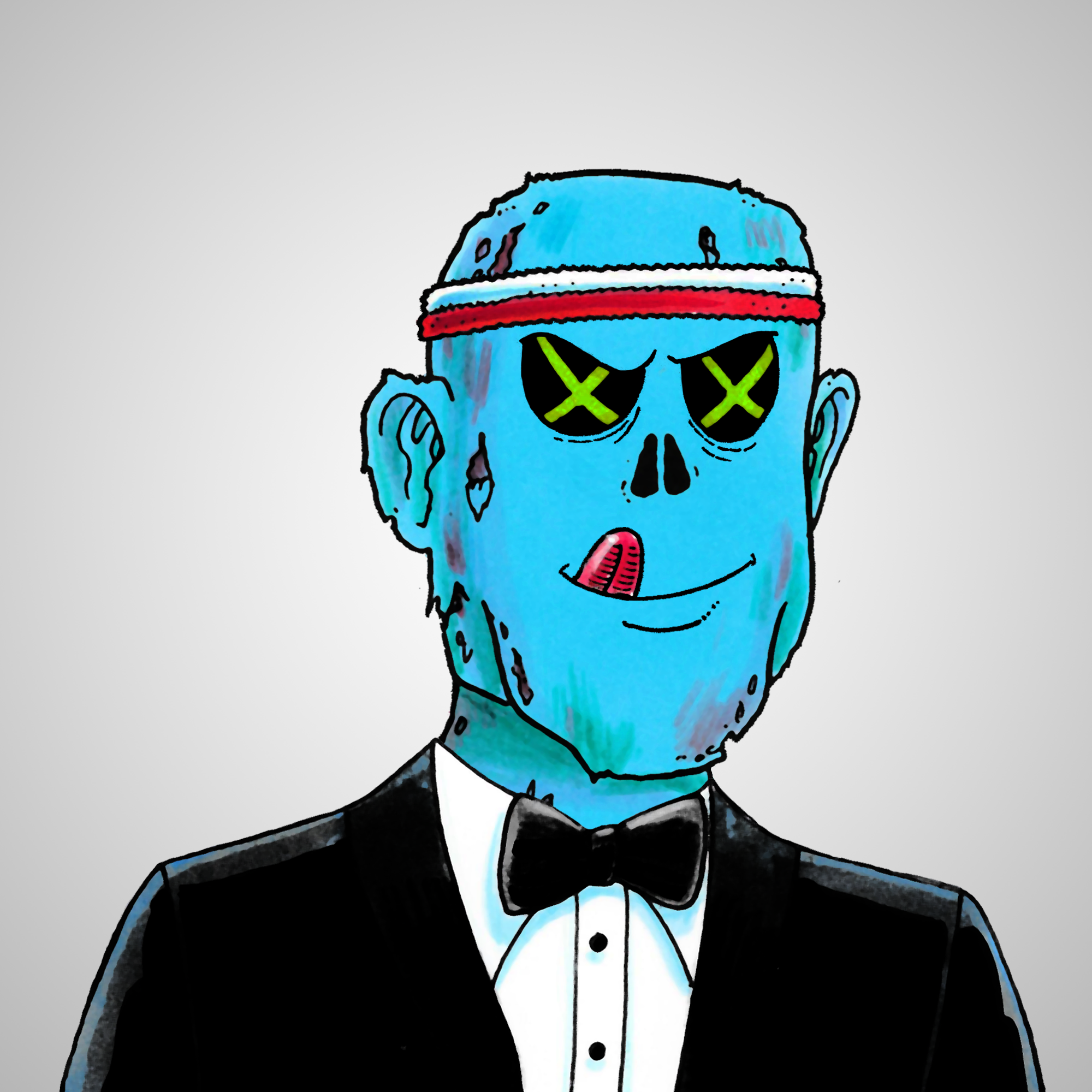 George Trosley - Jungle Freaks - Jungle Freak 1595 - NFT # 1595