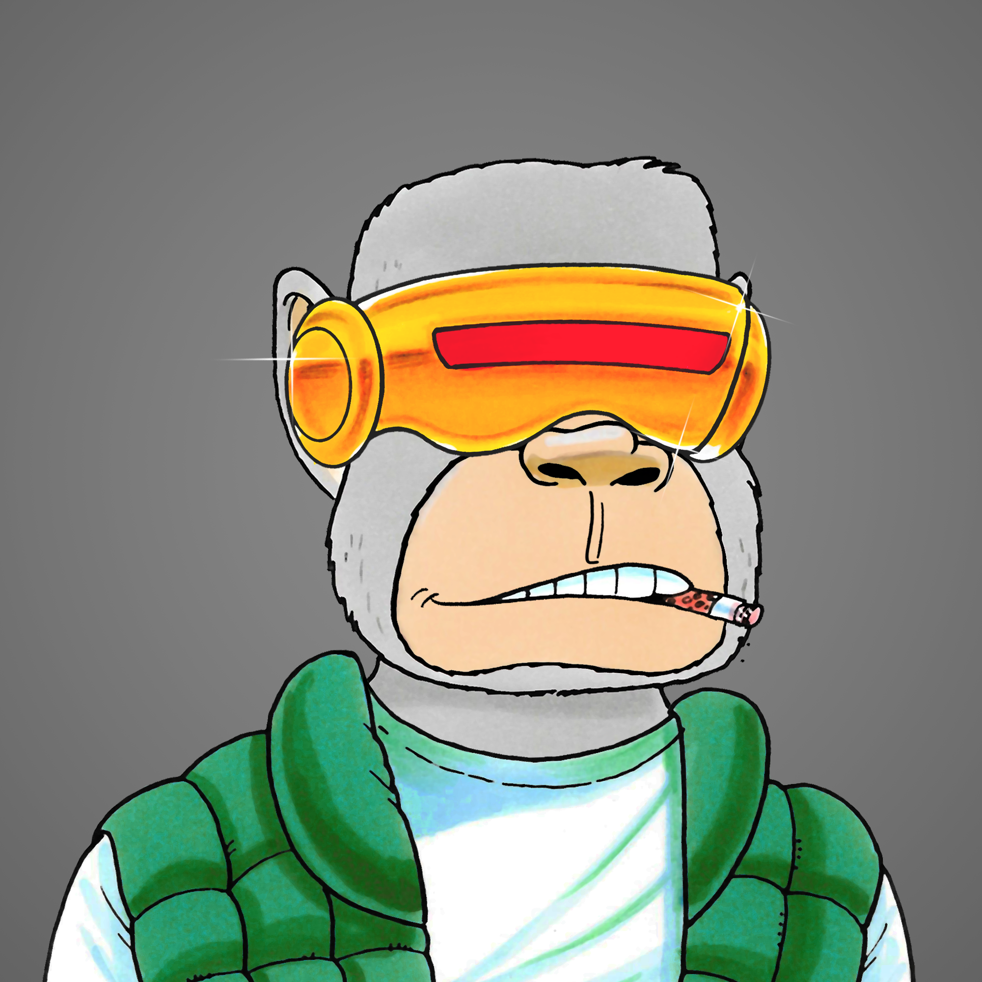 George Trosley - Jungle Freaks - Jungle Freak 16 - NFT # 16