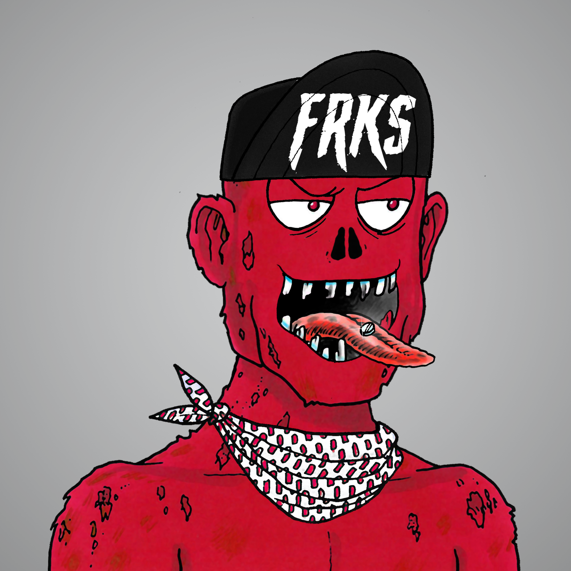 George Trosley - Jungle Freaks - Jungle Freak 160 - NFT # 160