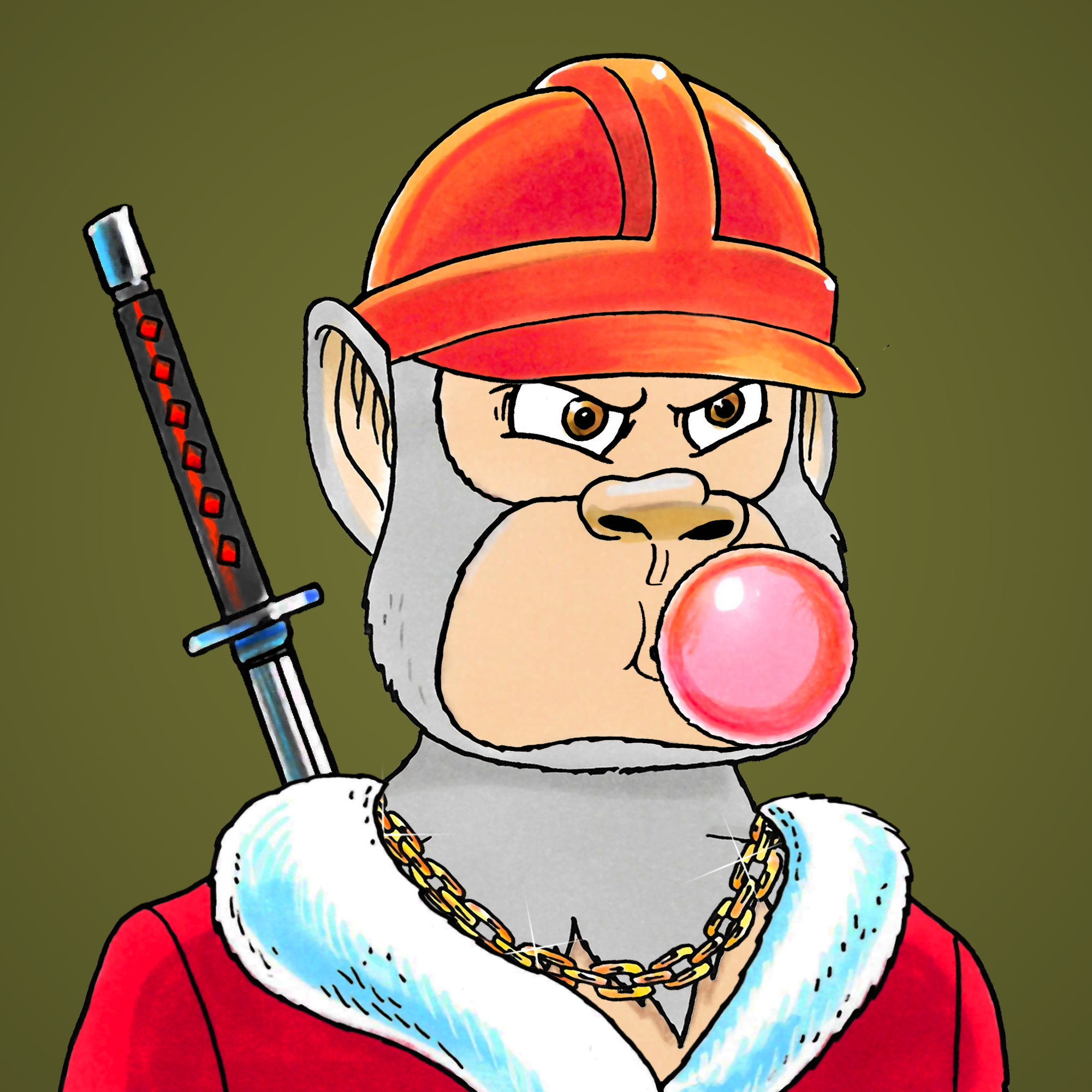 George Trosley - Jungle Freaks - Jungle Freak 1600 - NFT # 1600