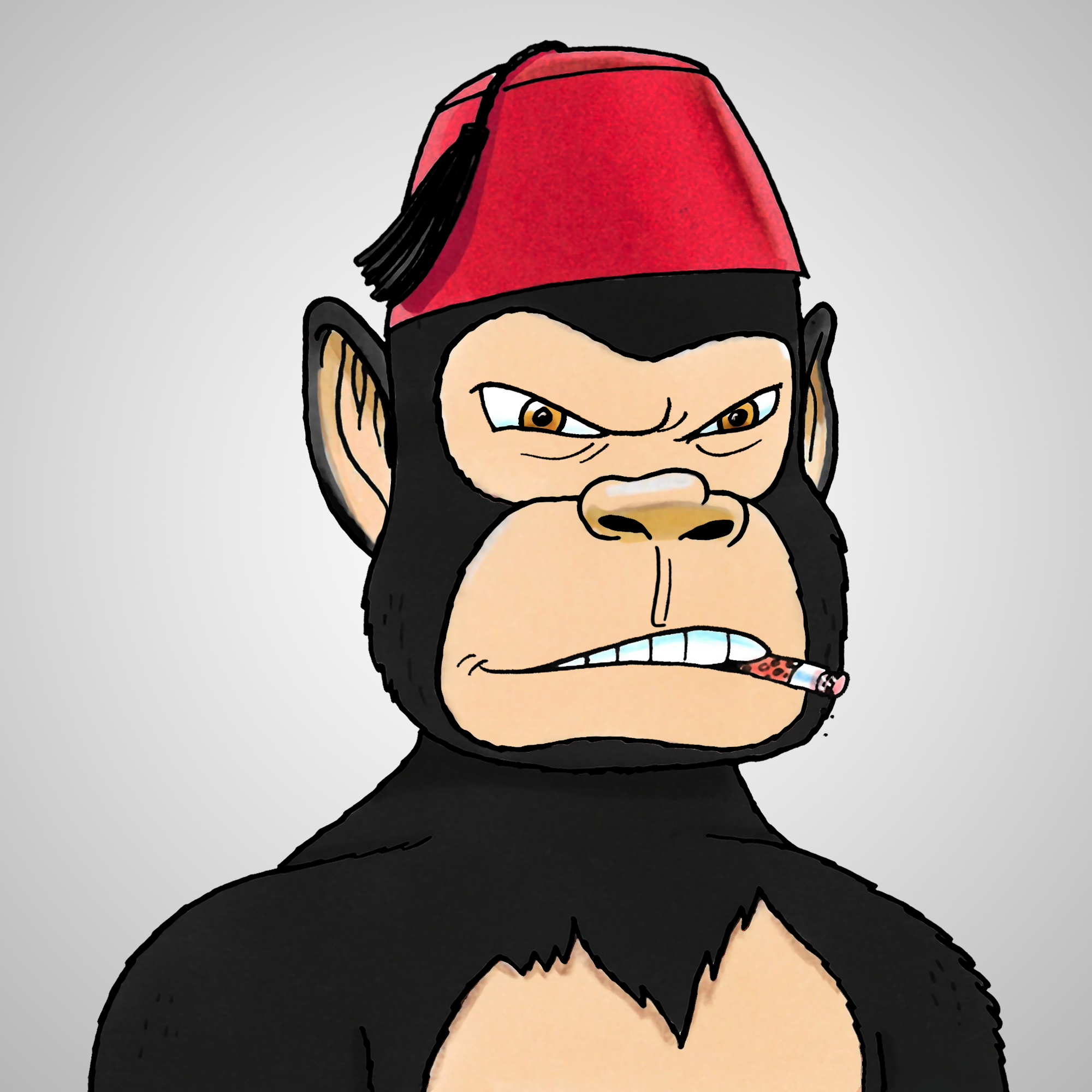 George Trosley - Jungle Freaks - Jungle Freak 1602 - NFT # 1602