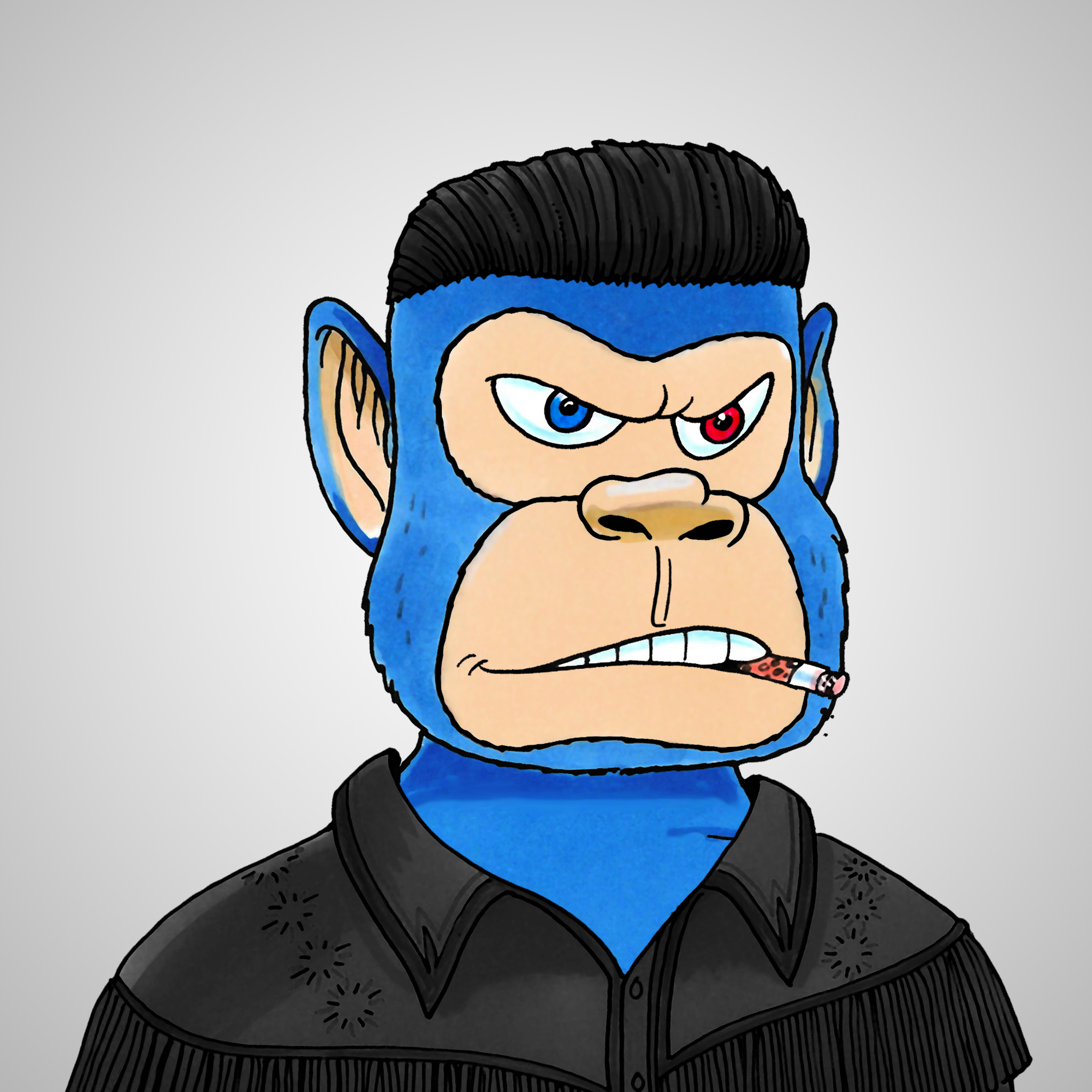 George Trosley - Jungle Freaks - Jungle Freak 1603 - NFT # 1603