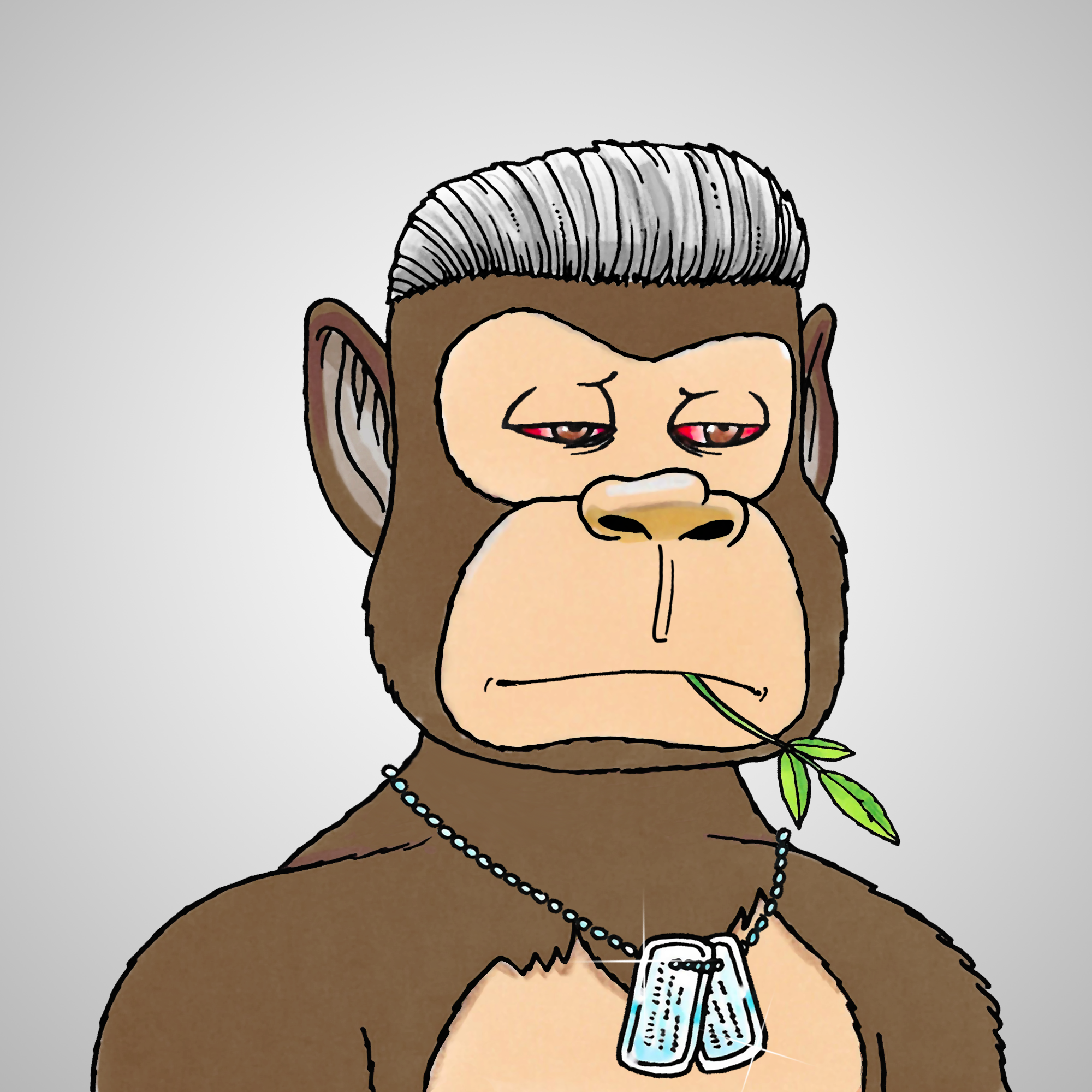 George Trosley - Jungle Freaks - Jungle Freak 1604 - NFT # 1604