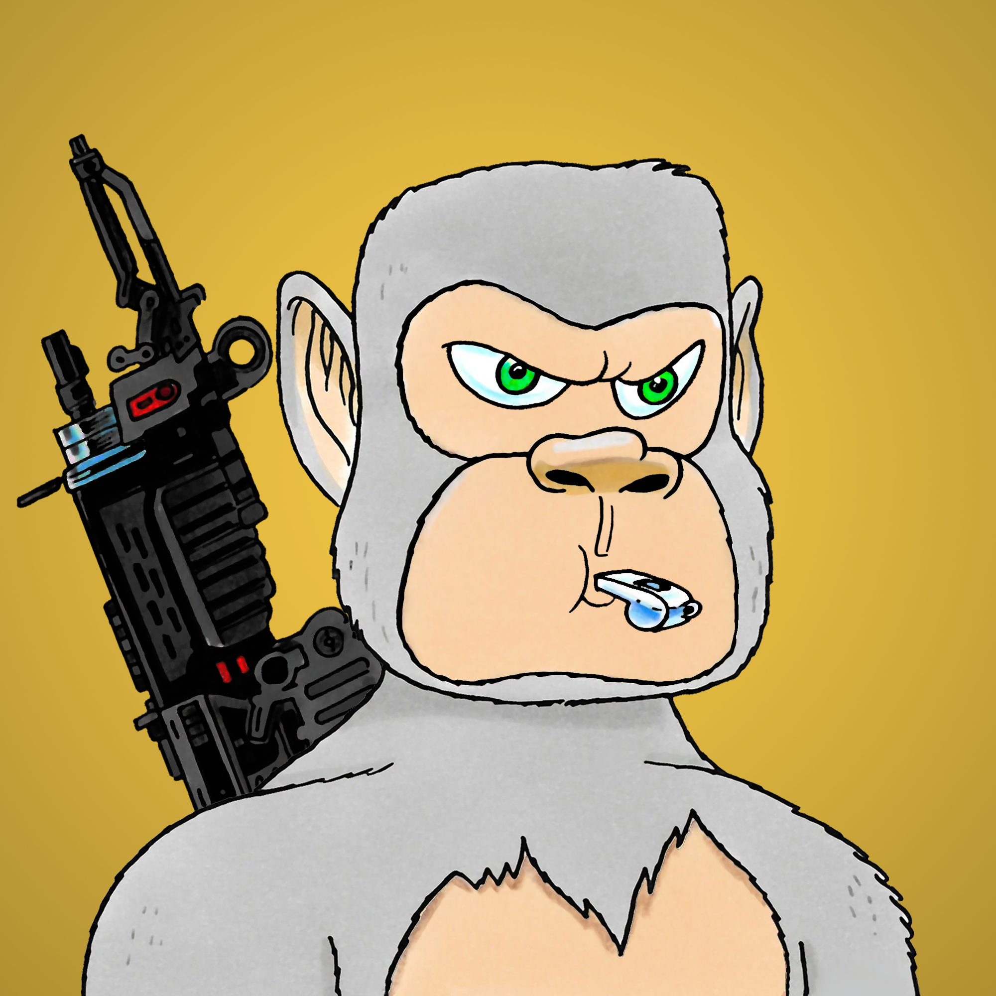 George Trosley - Jungle Freaks - Jungle Freak 1620 - NFT # 1620