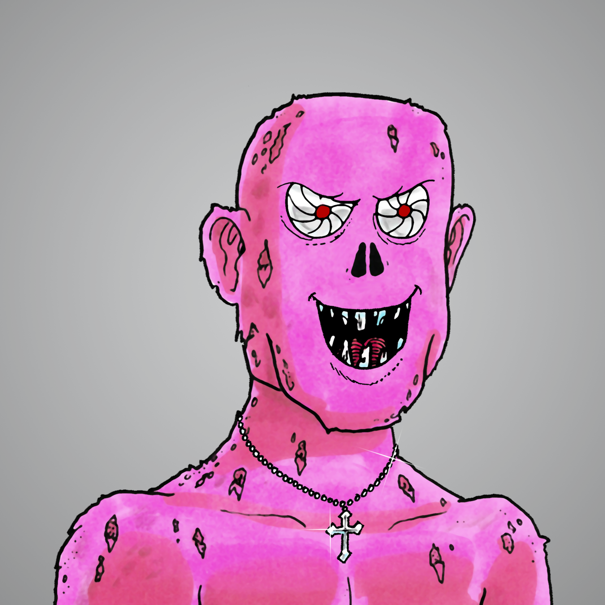 George Trosley - Jungle Freaks - Jungle Freak 1646 - NFT # 1646