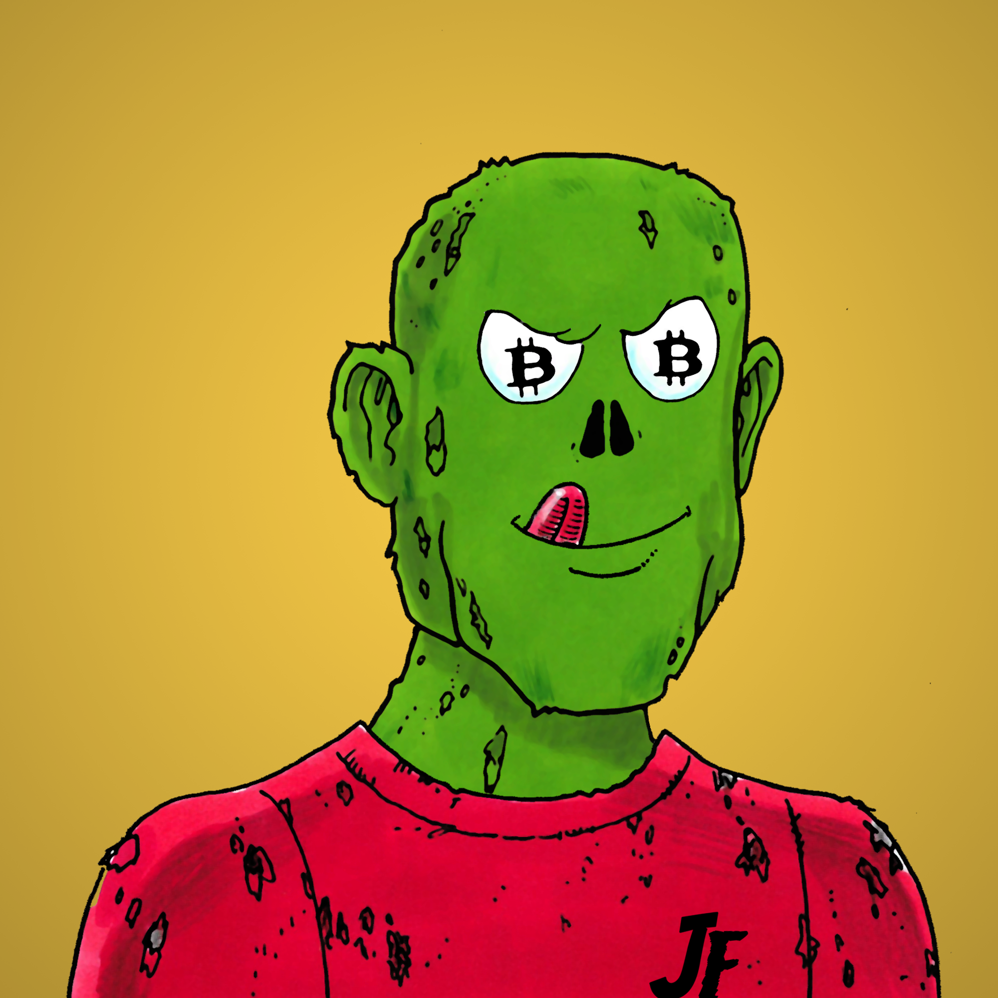 George Trosley - Jungle Freaks - Jungle Freak 1653 - NFT # 1653