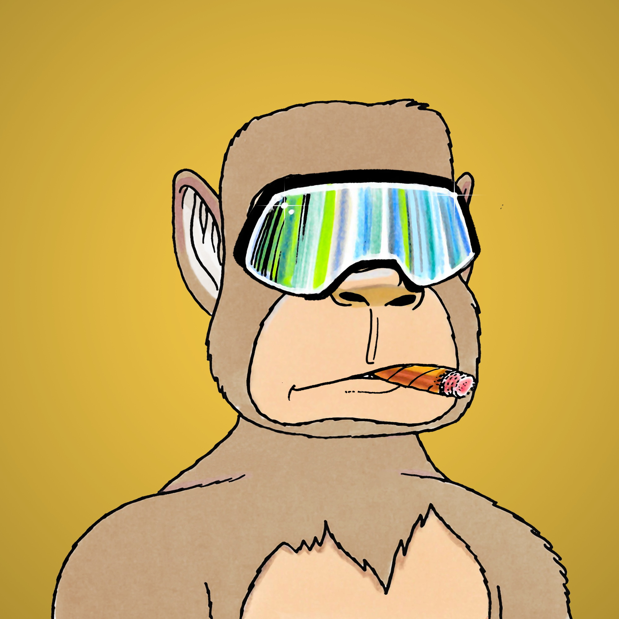 George Trosley - Jungle Freaks - Jungle Freak 1656 - NFT # 1656