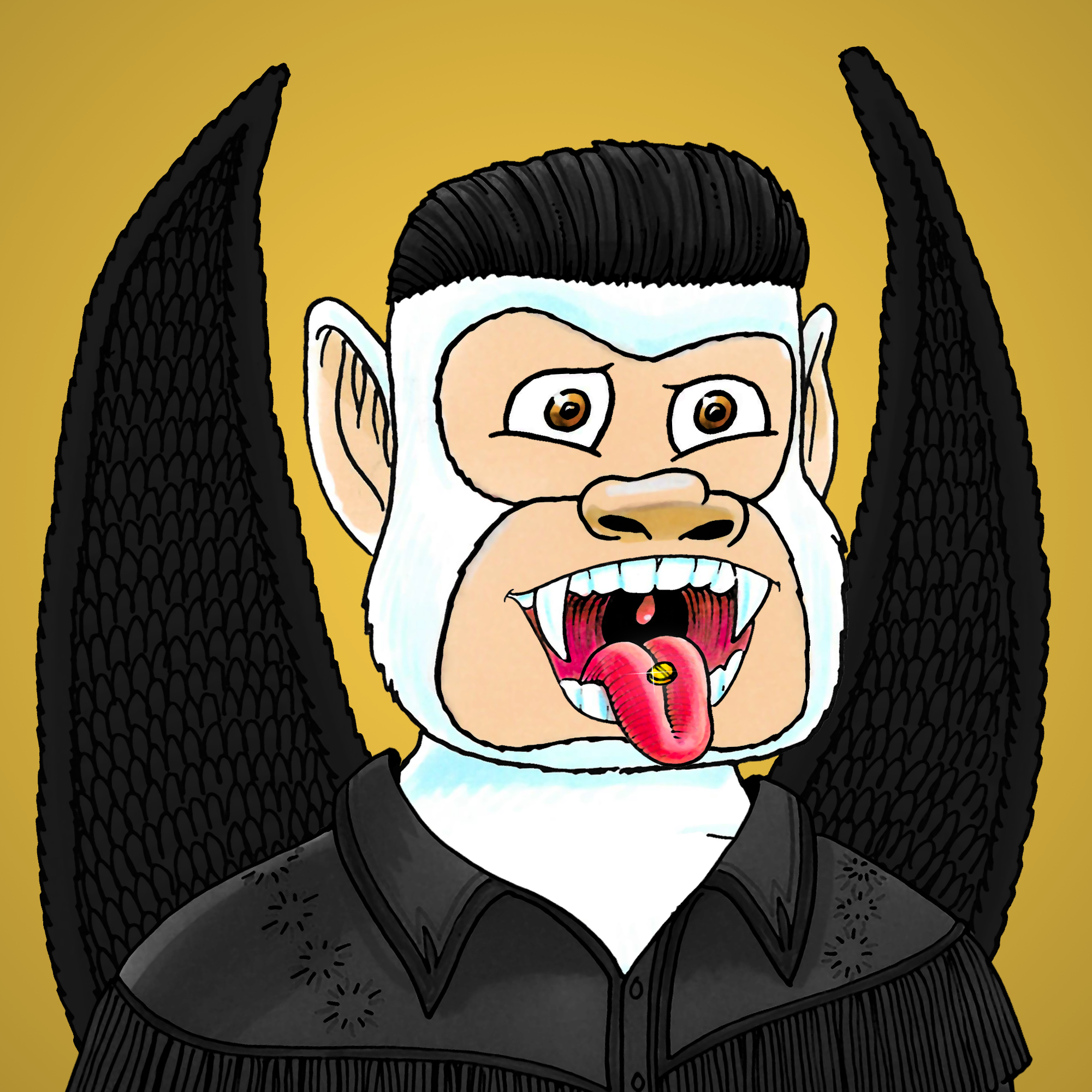 George Trosley - Jungle Freaks - Jungle Freak 1659 - NFT # 1659