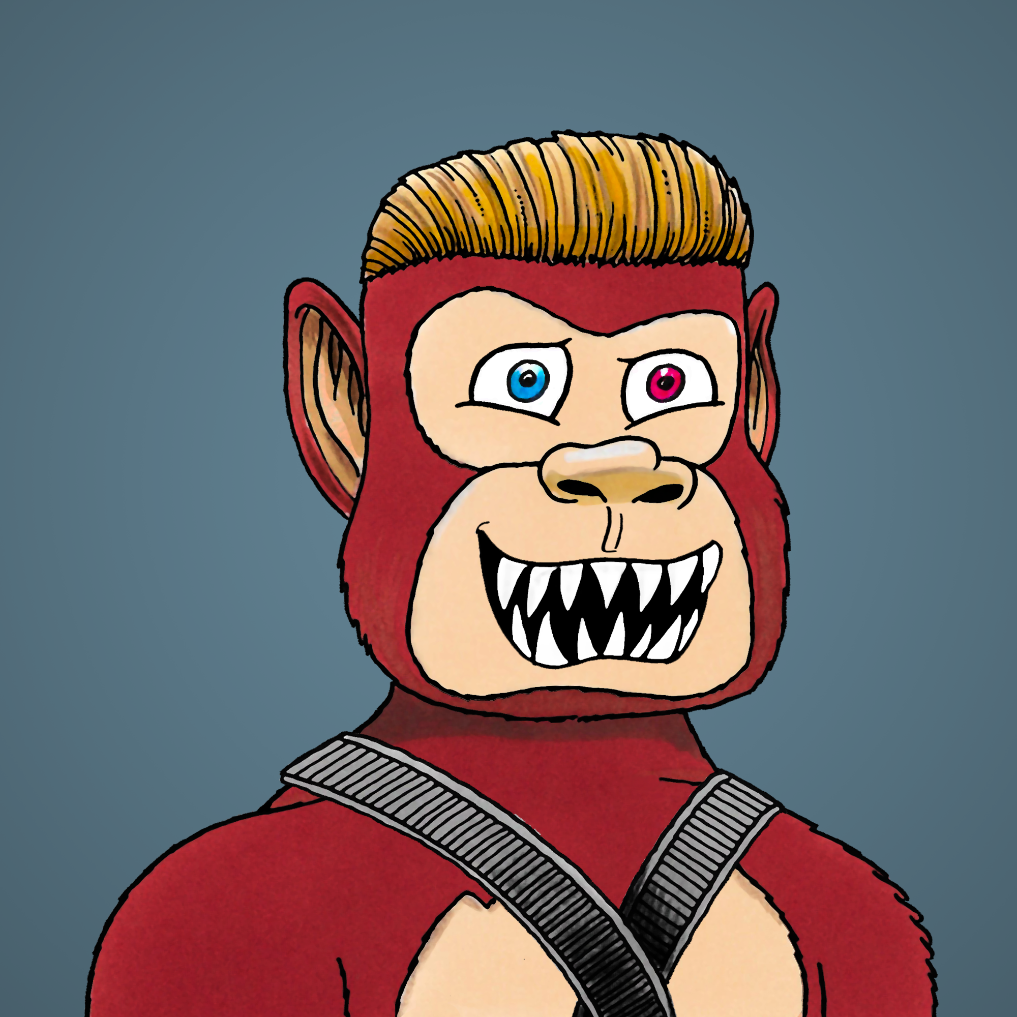 George Trosley - Jungle Freaks - Jungle Freak 1678 - NFT # 1678