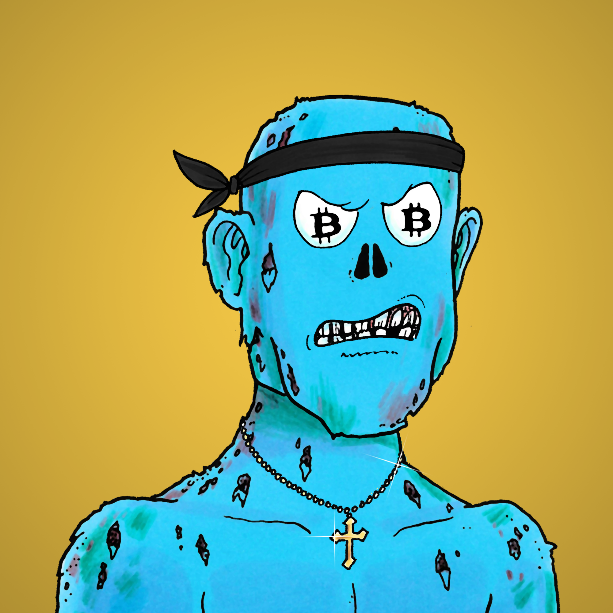 George Trosley - Jungle Freaks - Jungle Freak 1679 - NFT # 1679