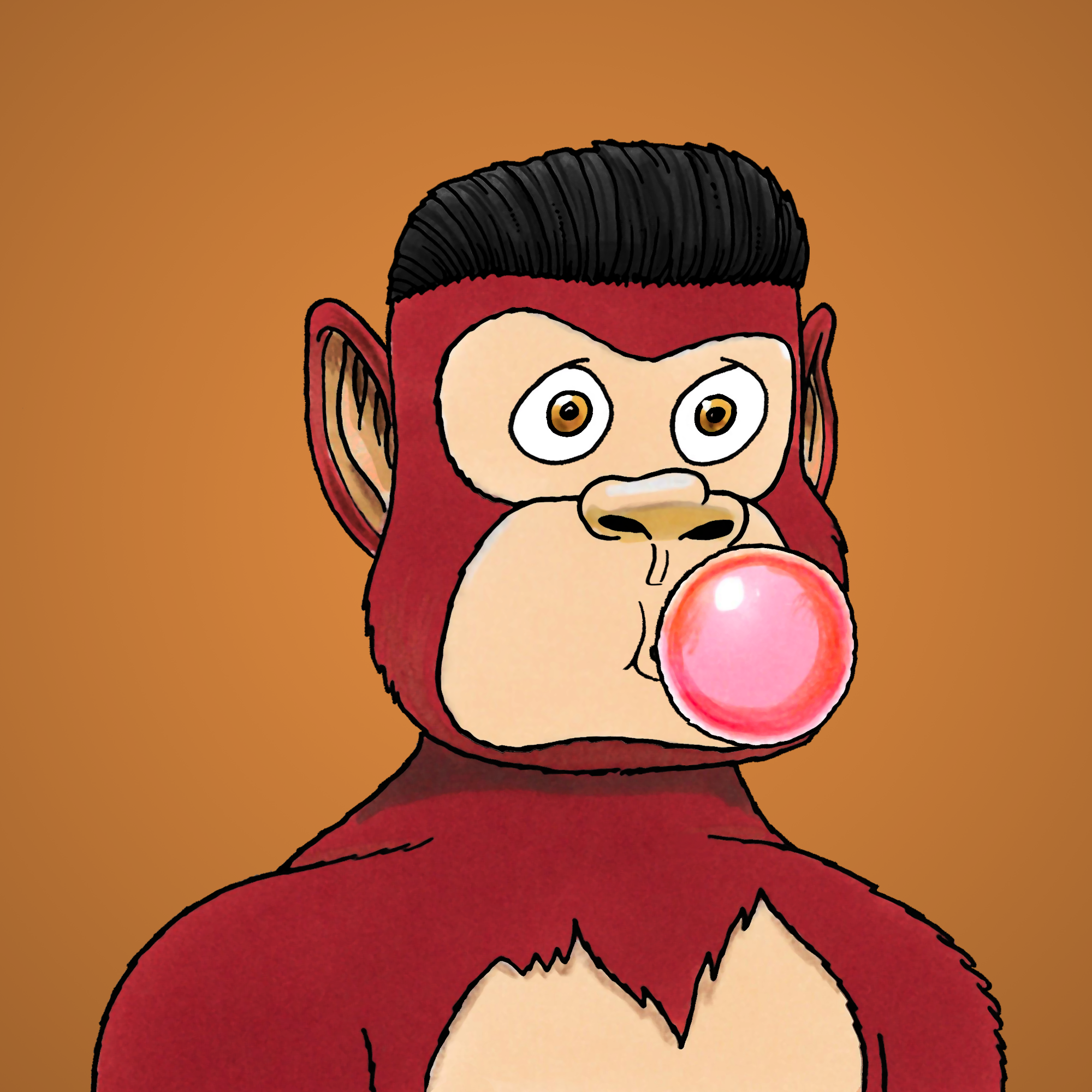 George Trosley - Jungle Freaks - Jungle Freak 1680 - NFT # 1680