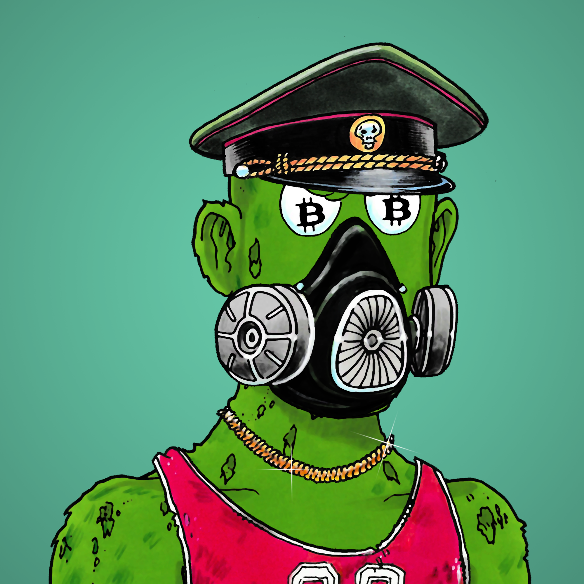 George Trosley - Jungle Freaks - Jungle Freak 1700 - NFT # 1700